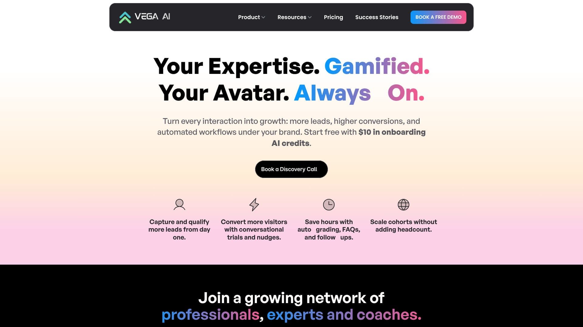 VEGA AI Platform screenshot