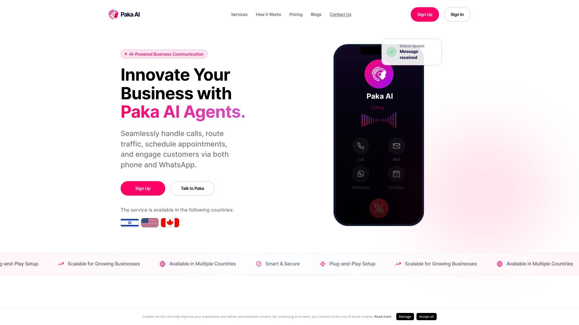 Paka AI Agents 스크린샷