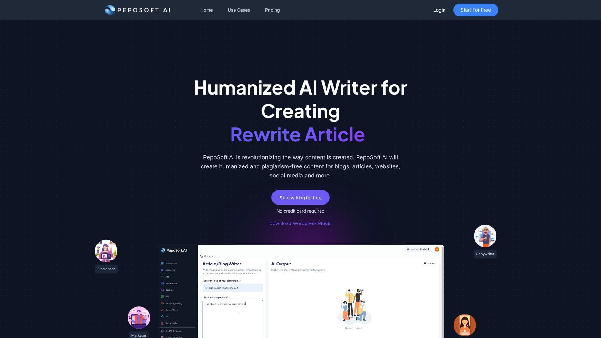 PepoSoft AI screenshot