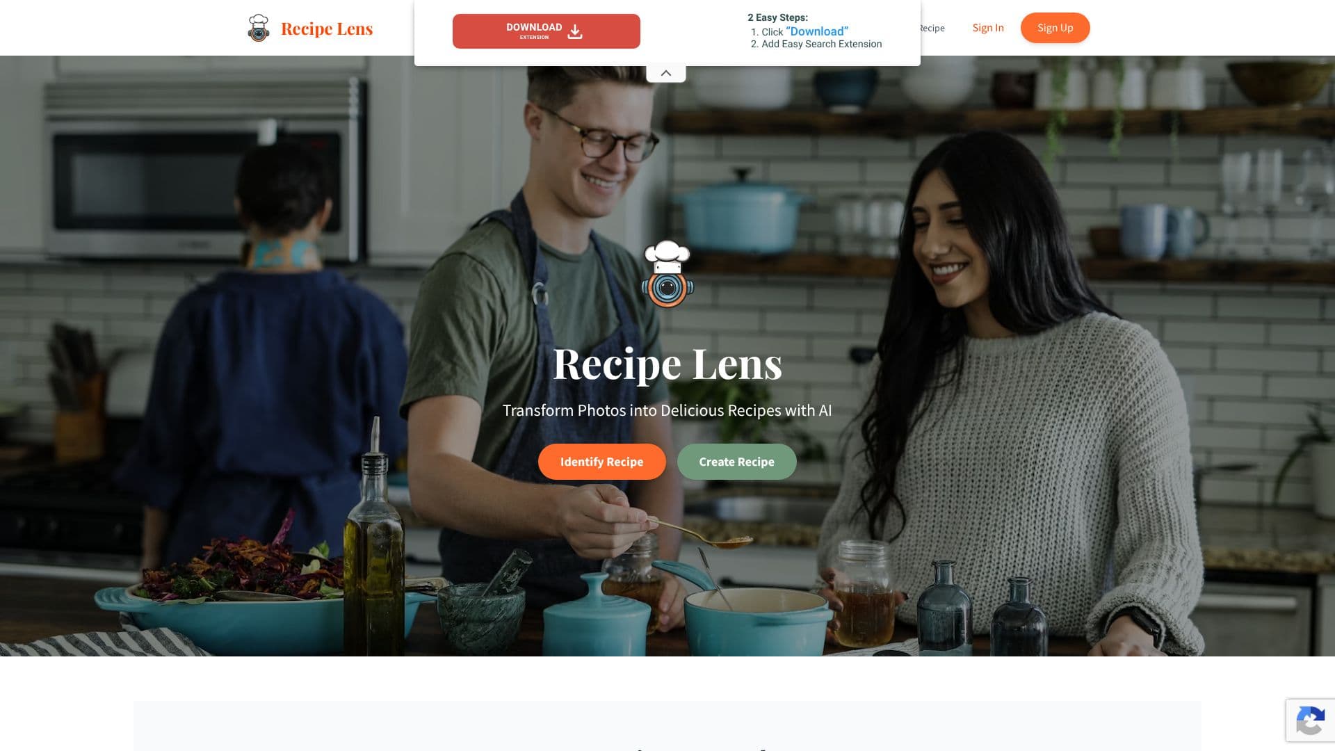 لقطة شاشة لـ Recipe Lens