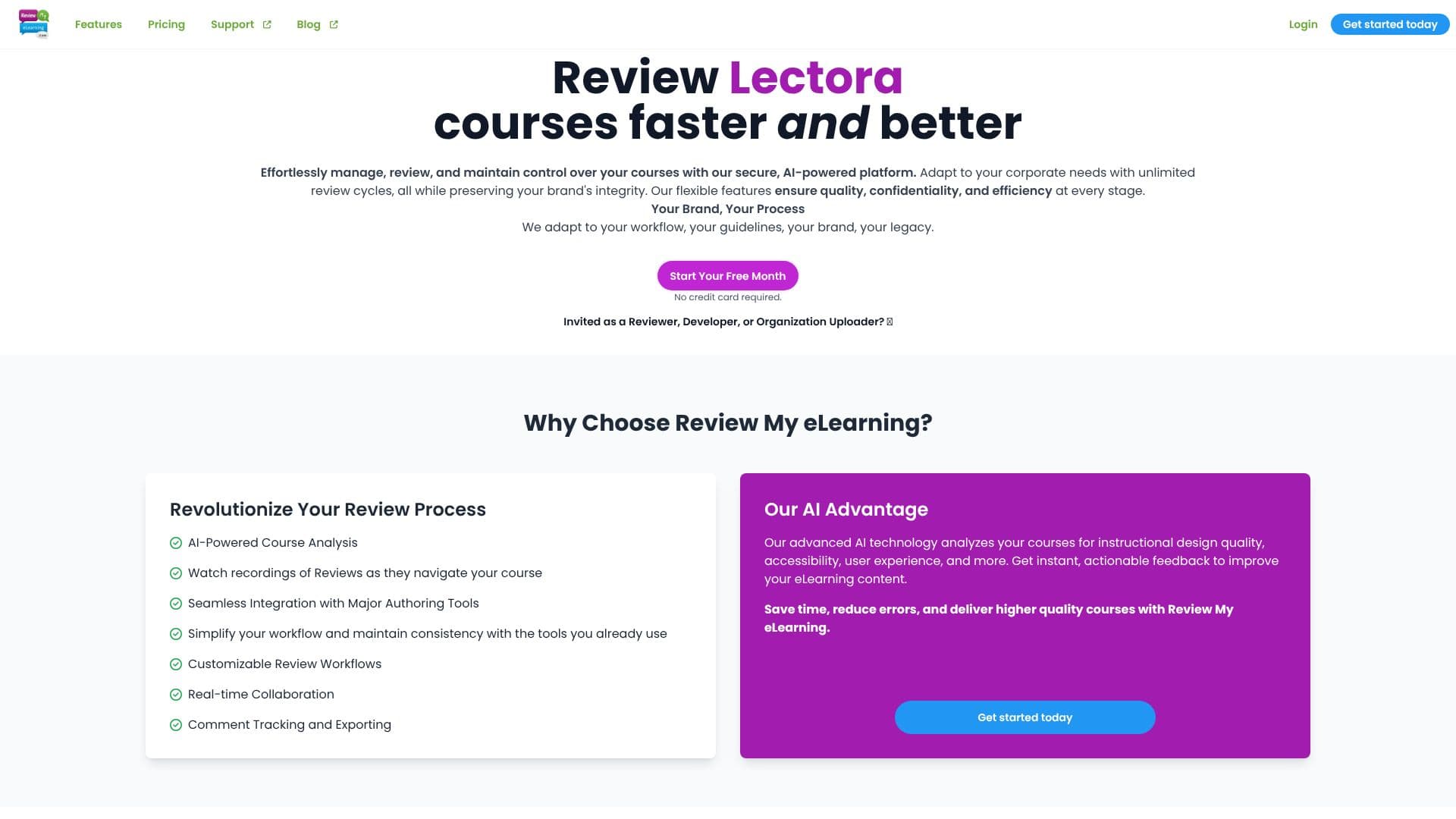 Скриншот Review My eLearning
