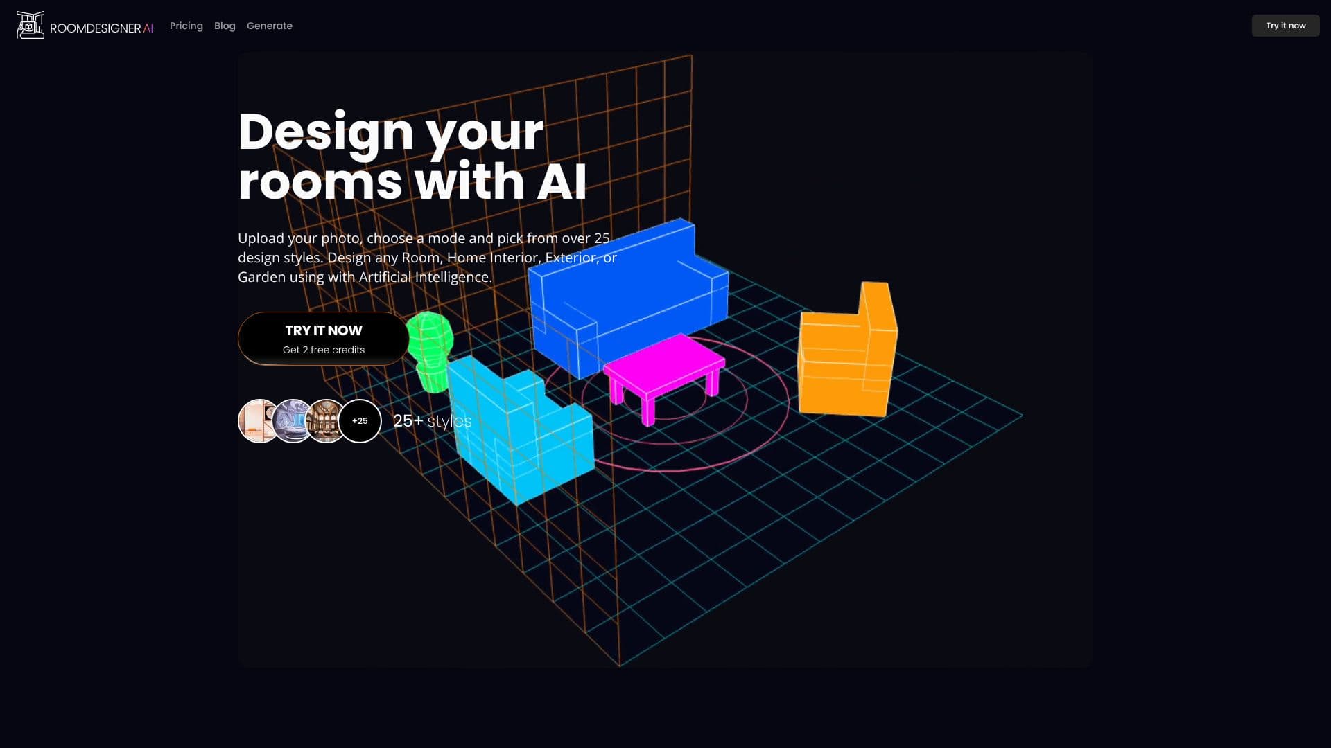 Capture d’écran de Roomdesigner AI