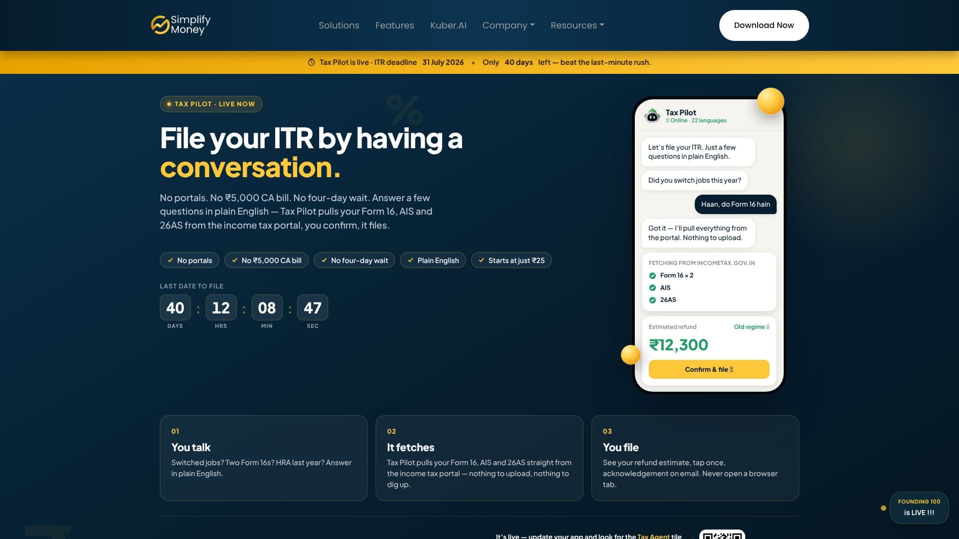 Simplify Money 截图