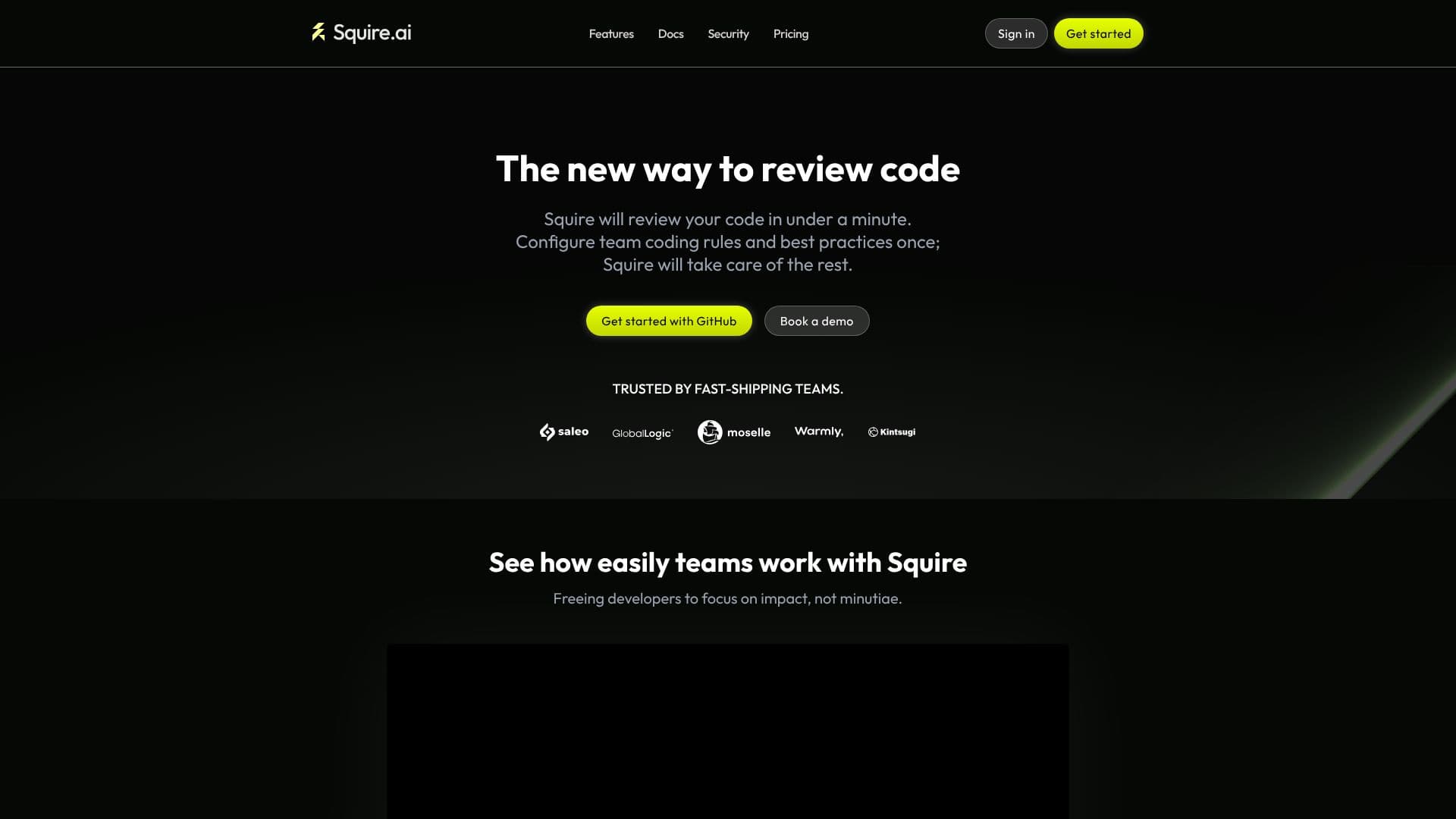 لقطة شاشة لـ Squire AI