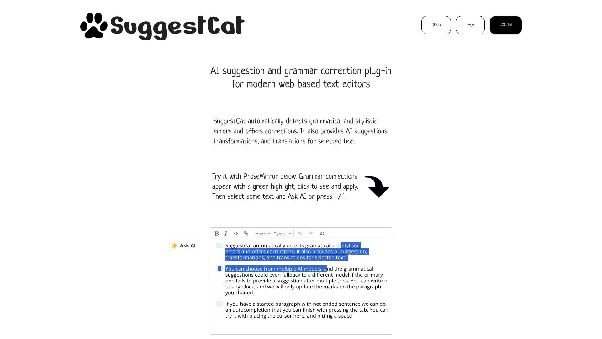 SuggestCat 스크린샷