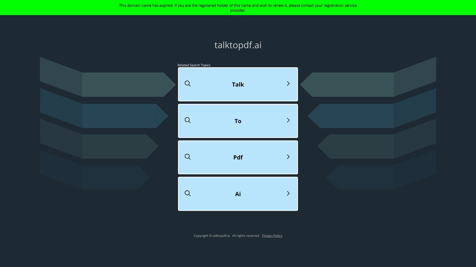 Screenshot von TalkToPDF
