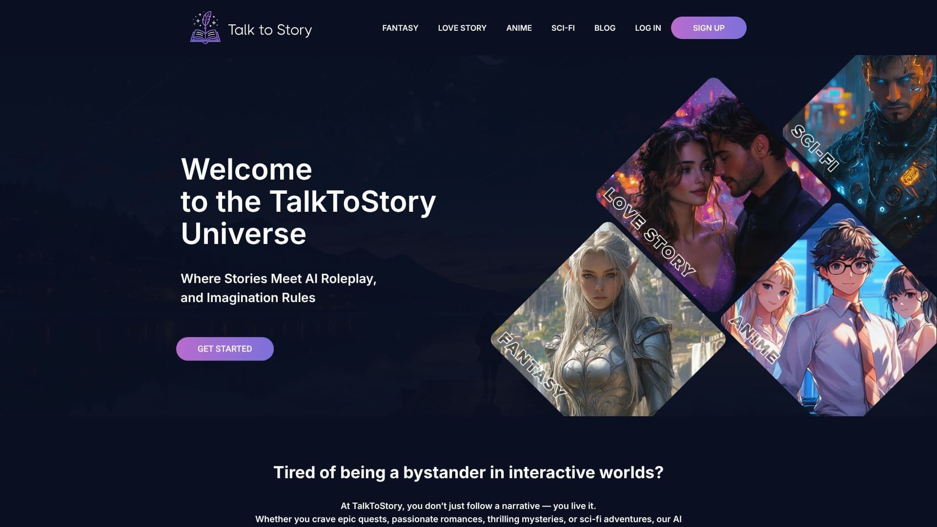 Screenshot von TalkToStory AI Storyteller