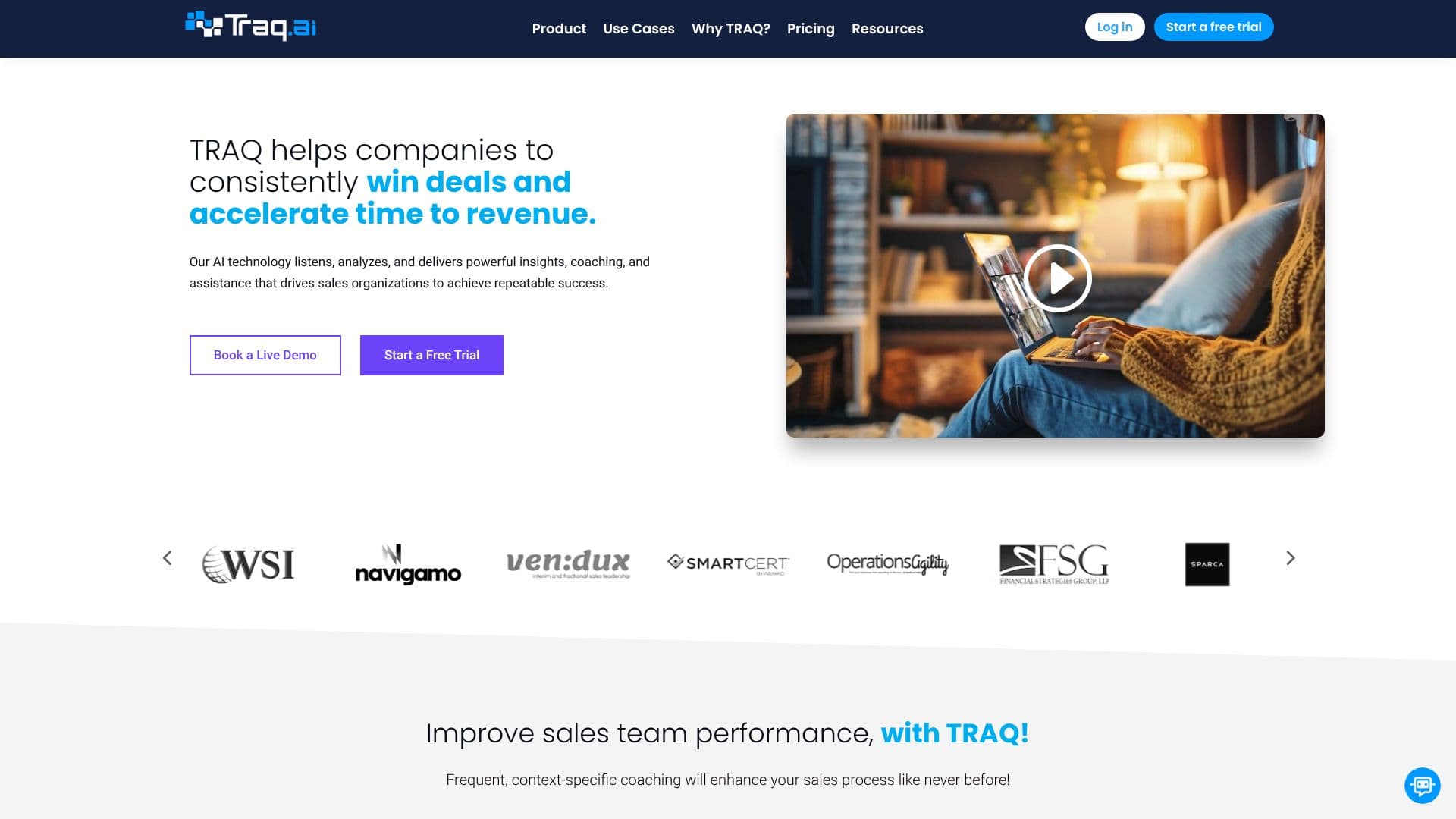 TRAQ AI 截图