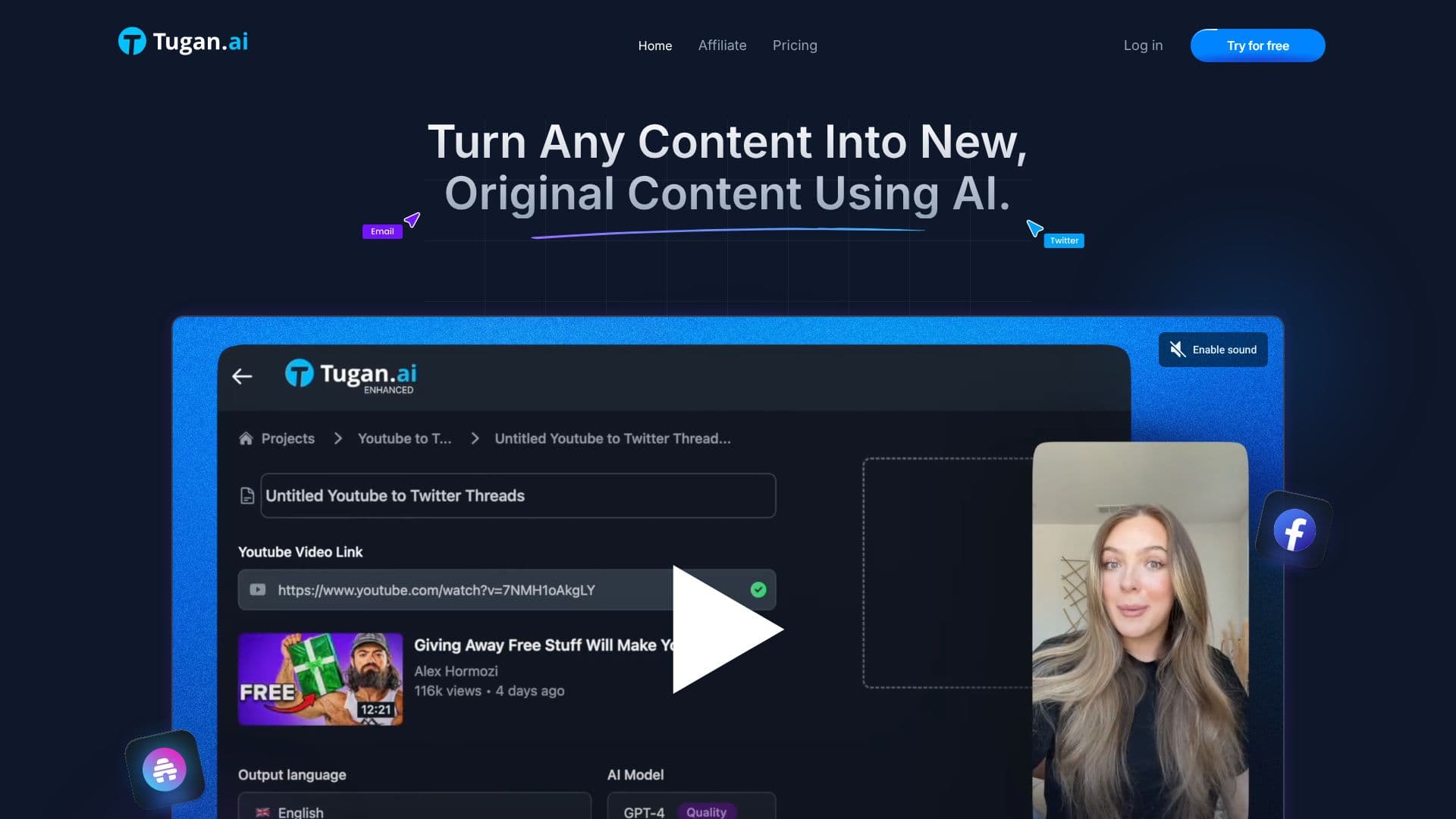 Tugan.ai 截图