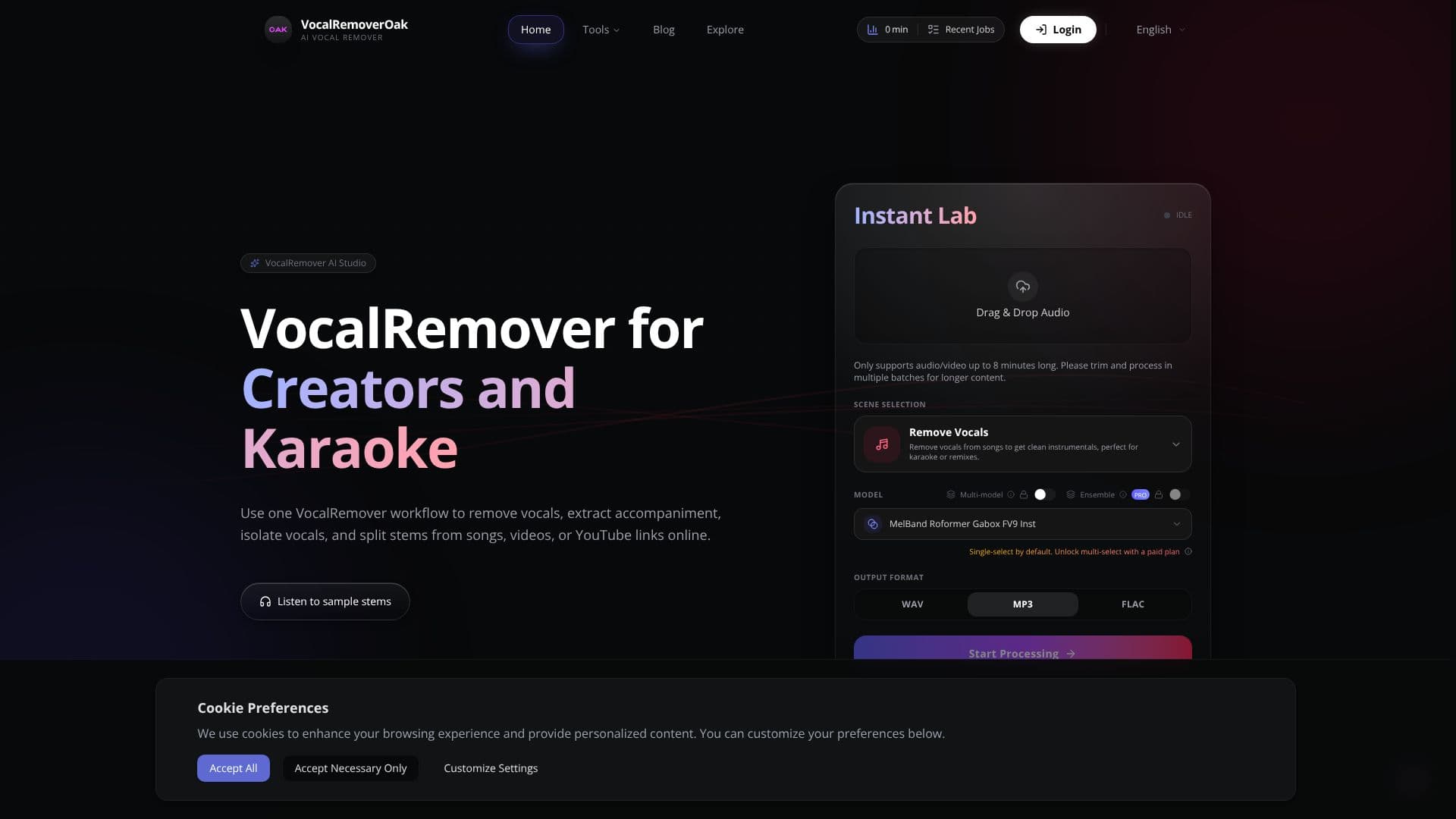 VocalRemover 截图