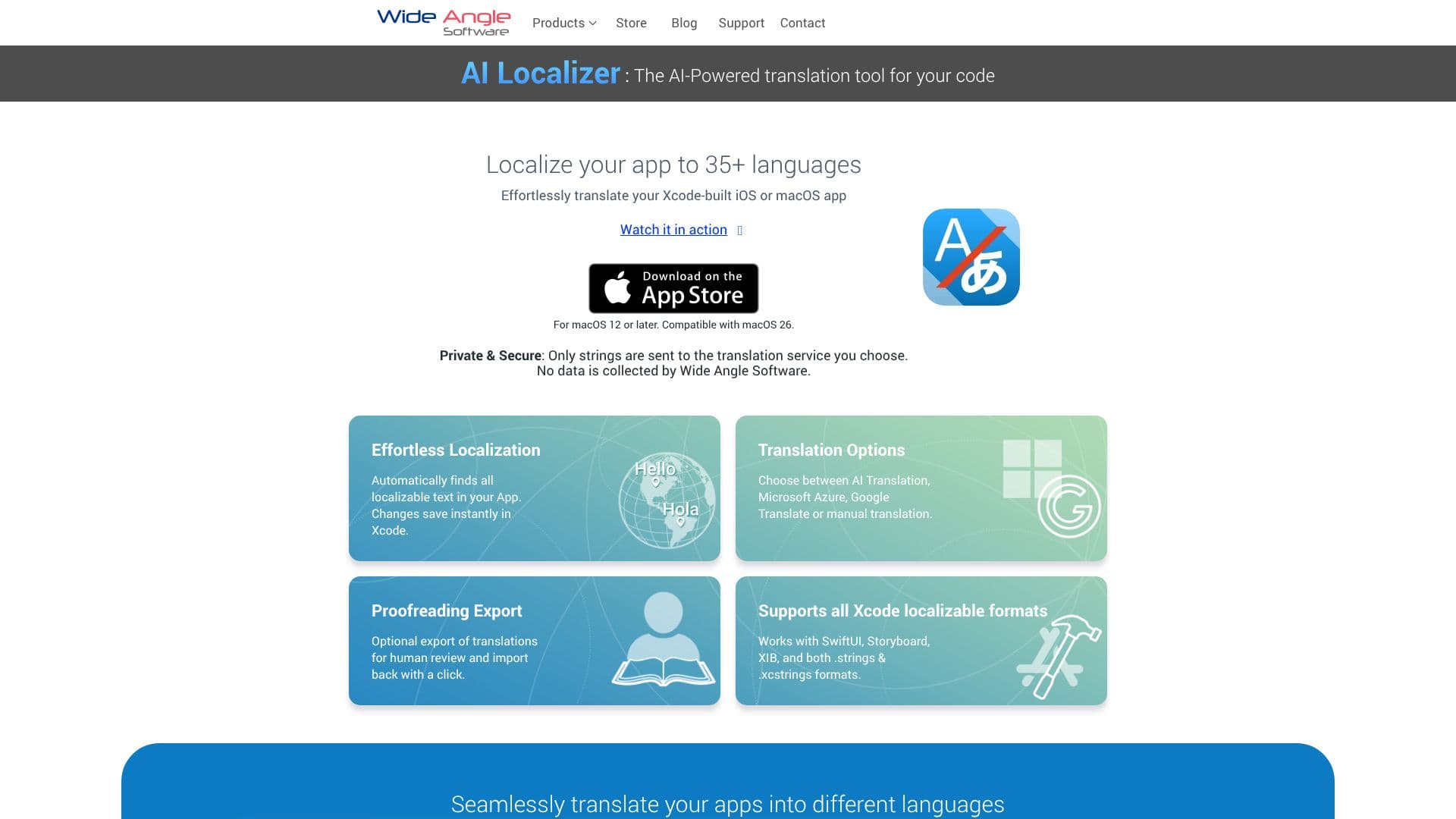 Capture d’écran de AI Localizer
