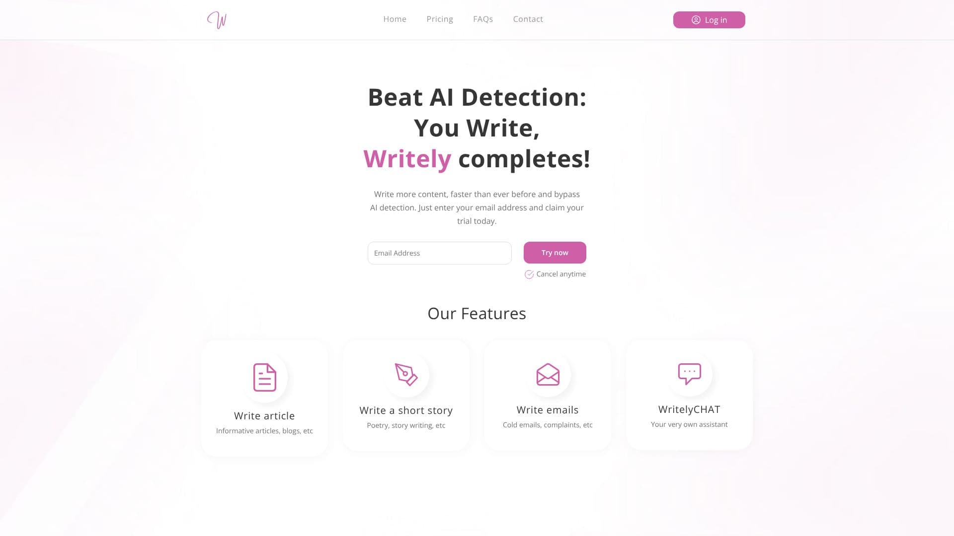 Writely AI 스크린샷