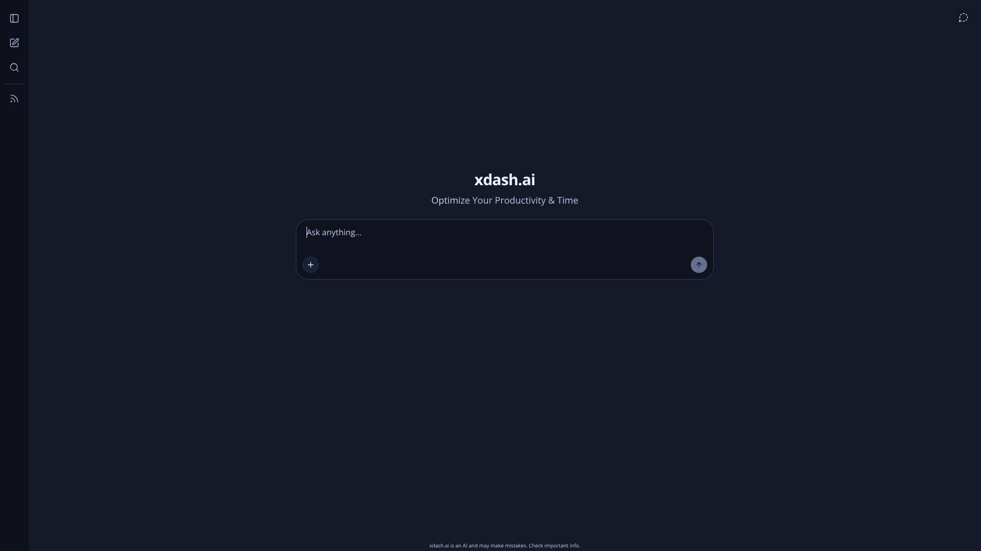 Capture d’écran de xdash.ai