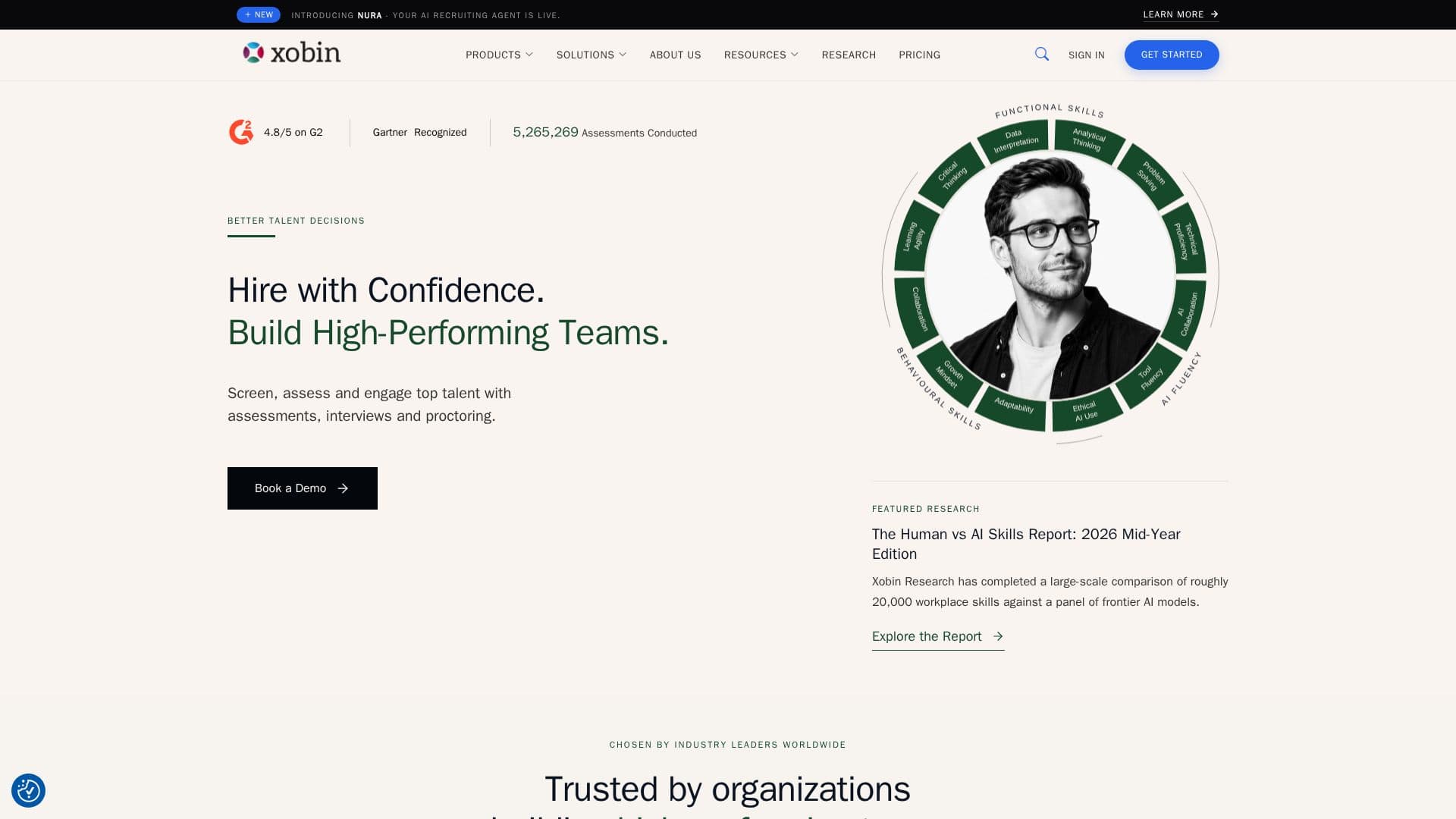 Xobin 人才管理软件 screenshot
