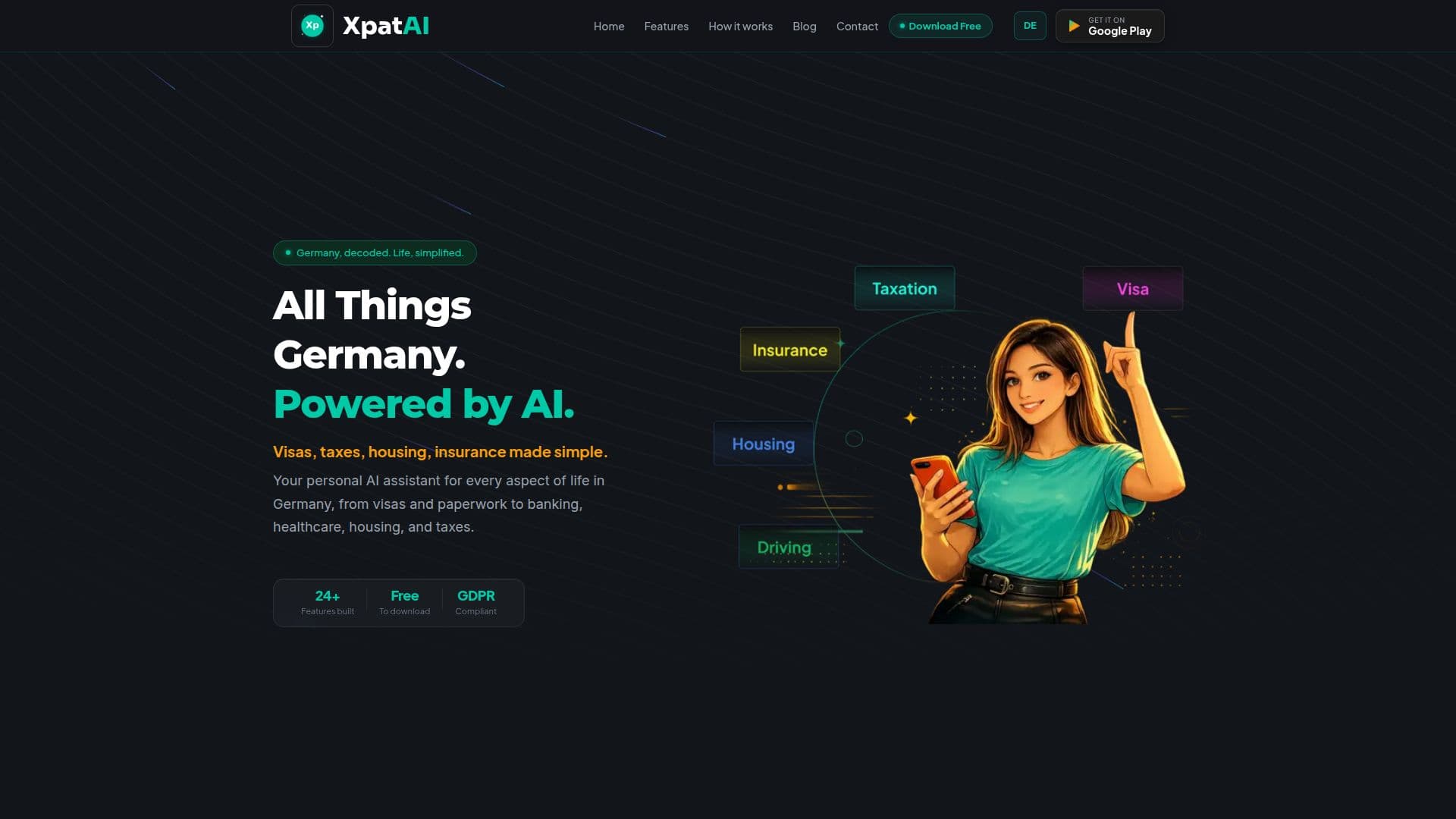 XpatAI screenshot