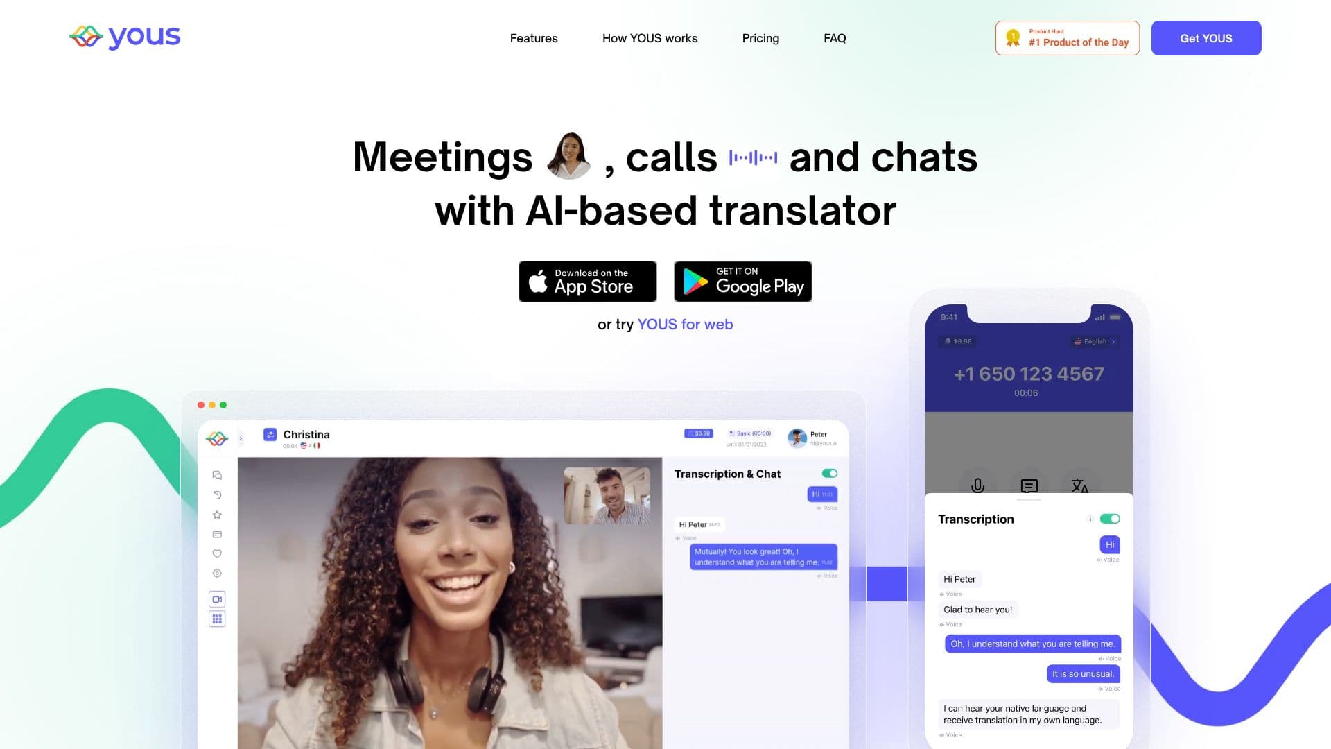 YOUS Messenger 截图