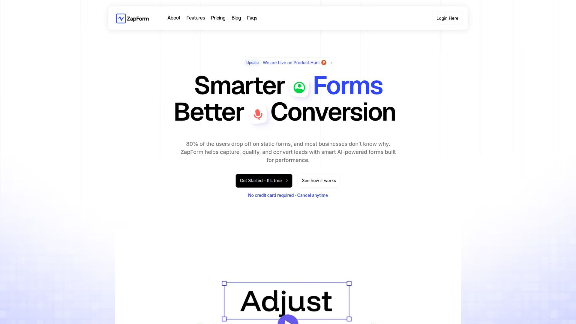 لقطة شاشة لـ ZapForm