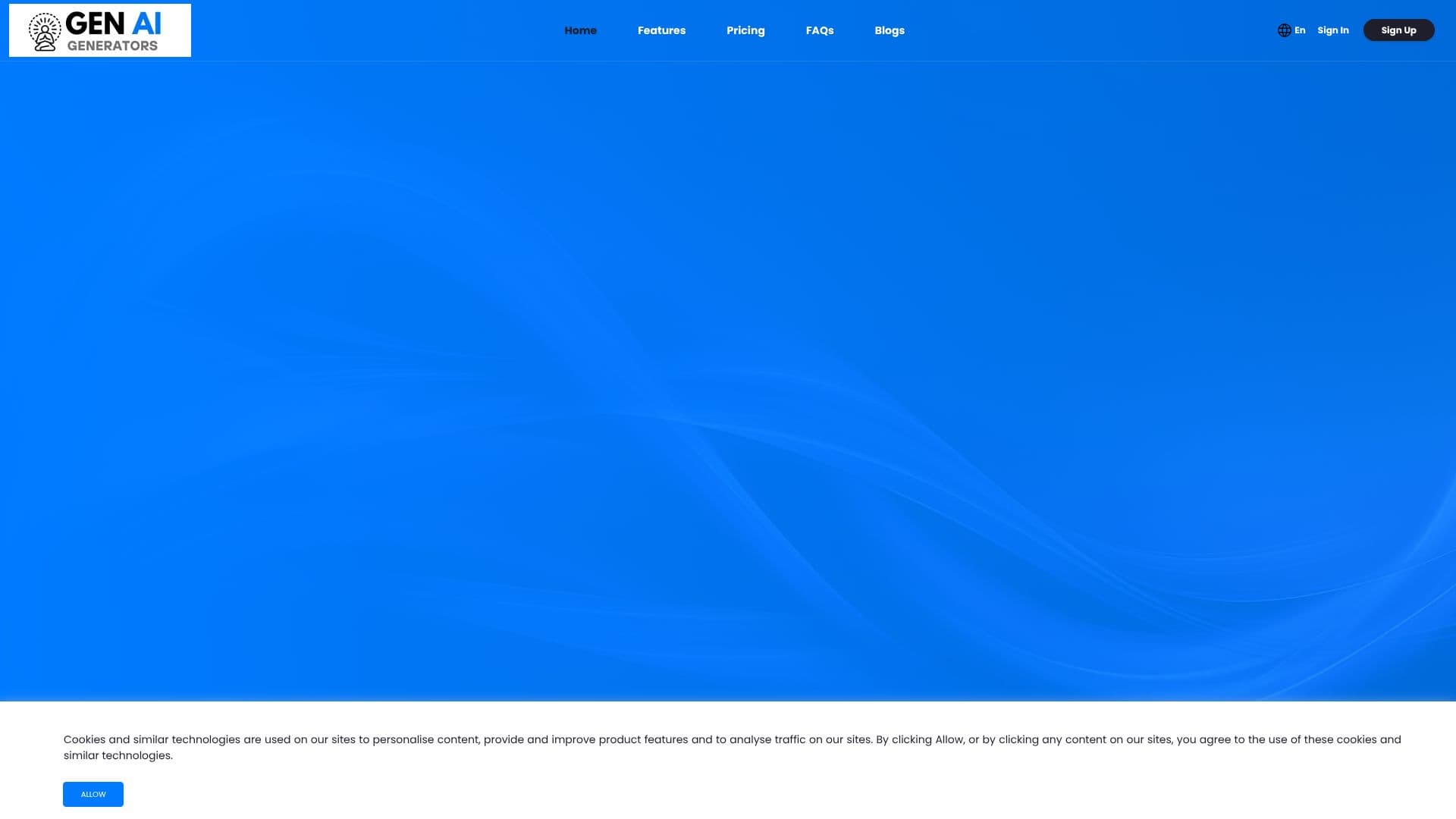 Screenshot von Zen AI Generator