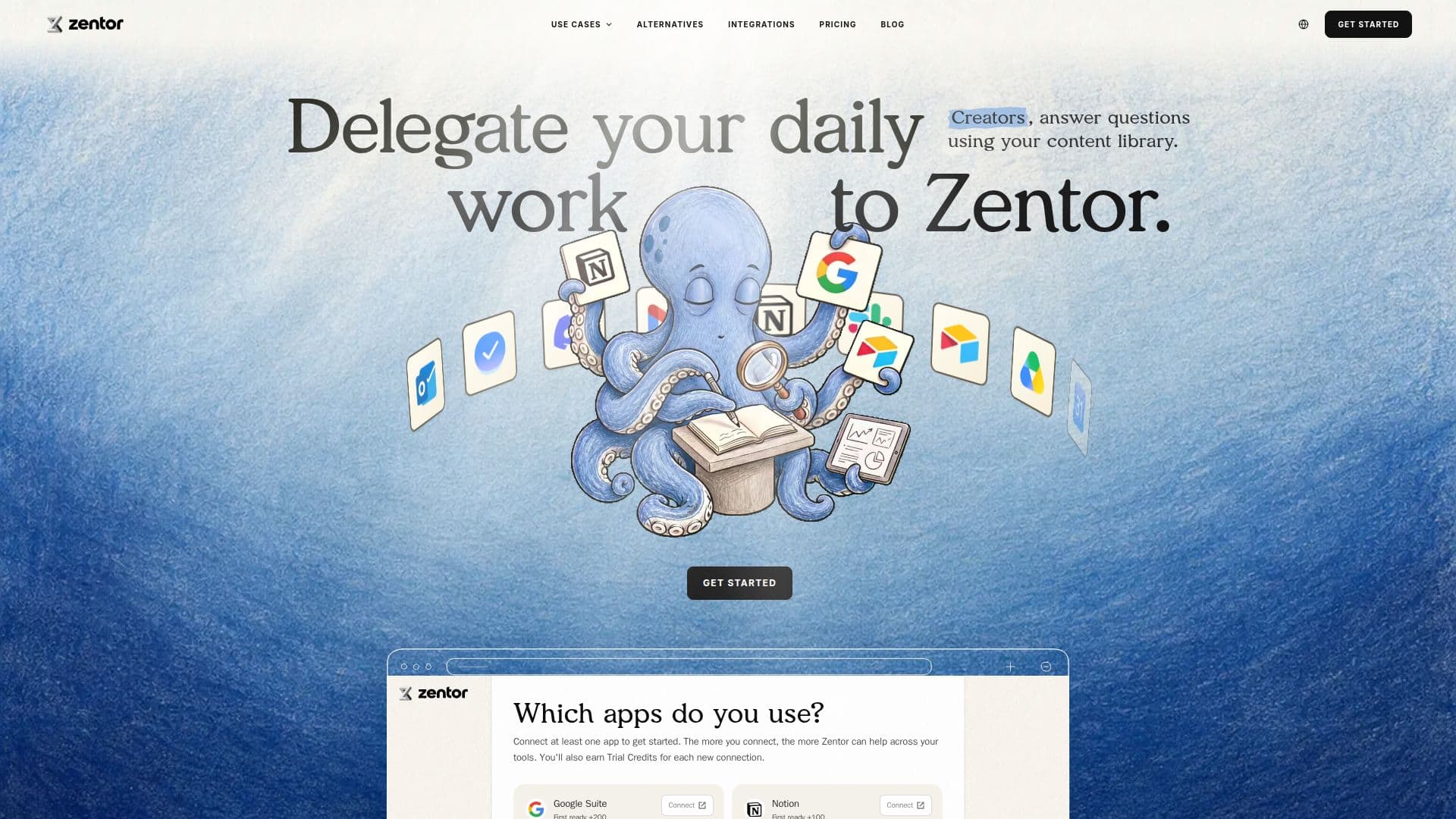 Screenshot von Zentor