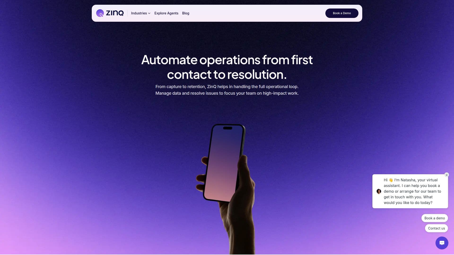 ZINQ AI 스크린샷