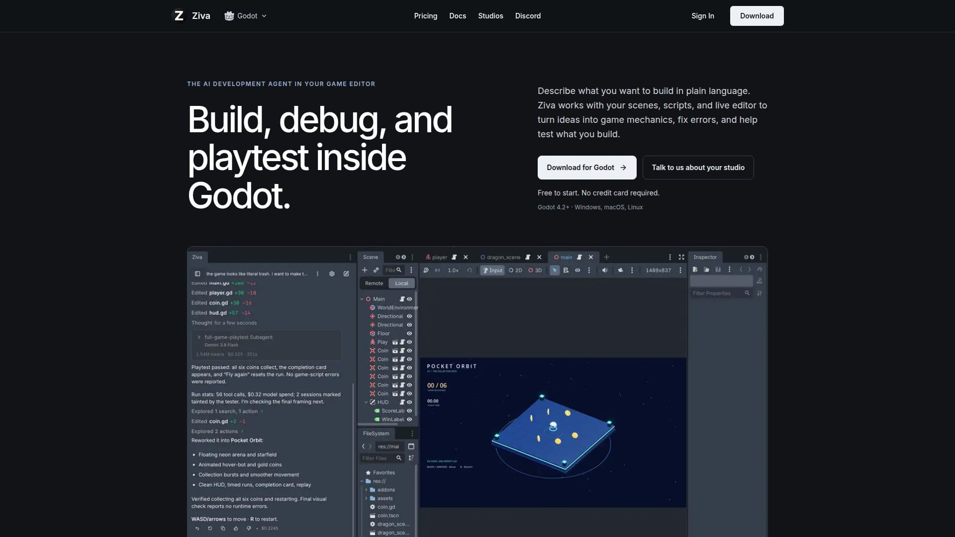 Ziva AI Plugin screenshot