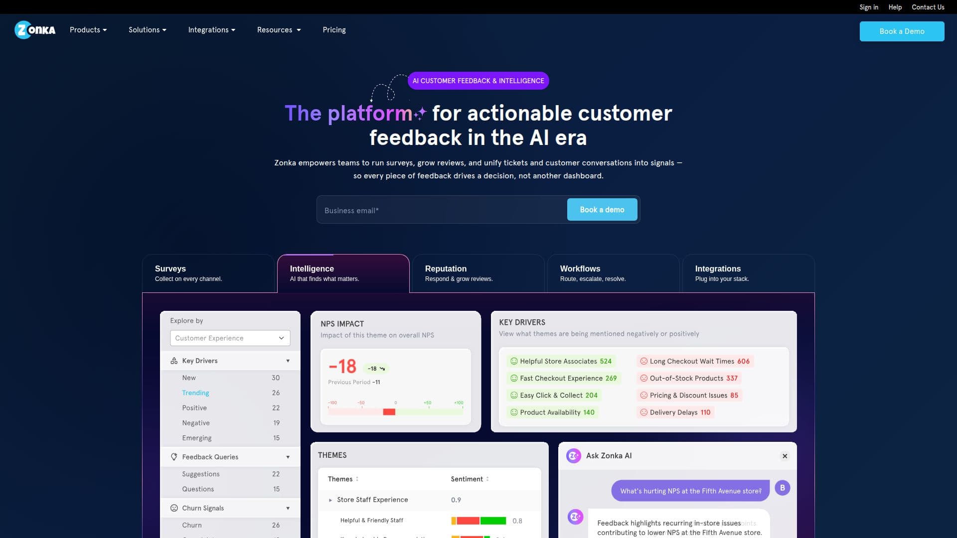 Zonka Feedback - AI Feedback Platform screenshot