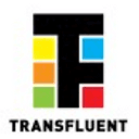 Transfluent 번역 서비스 logo