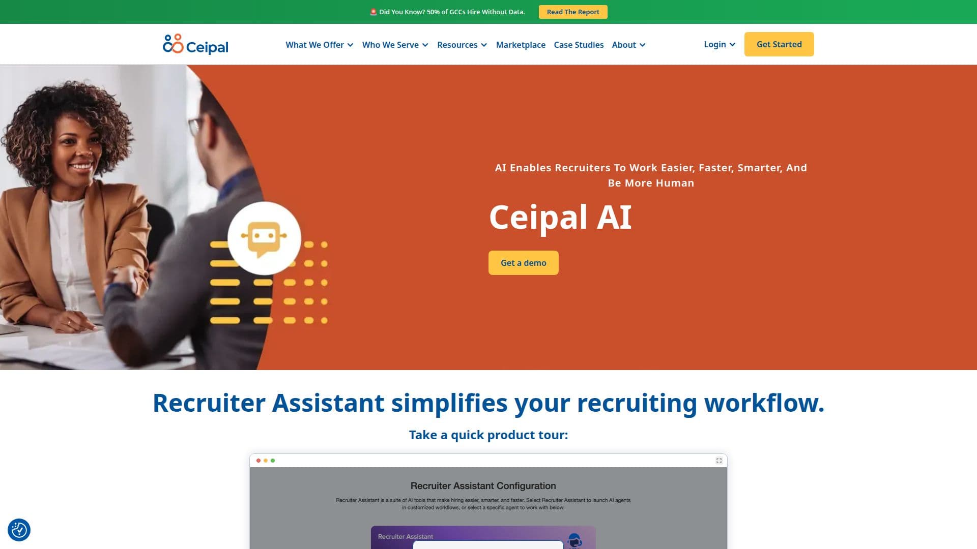 Ceipal AI Recruiting Software screenshot
