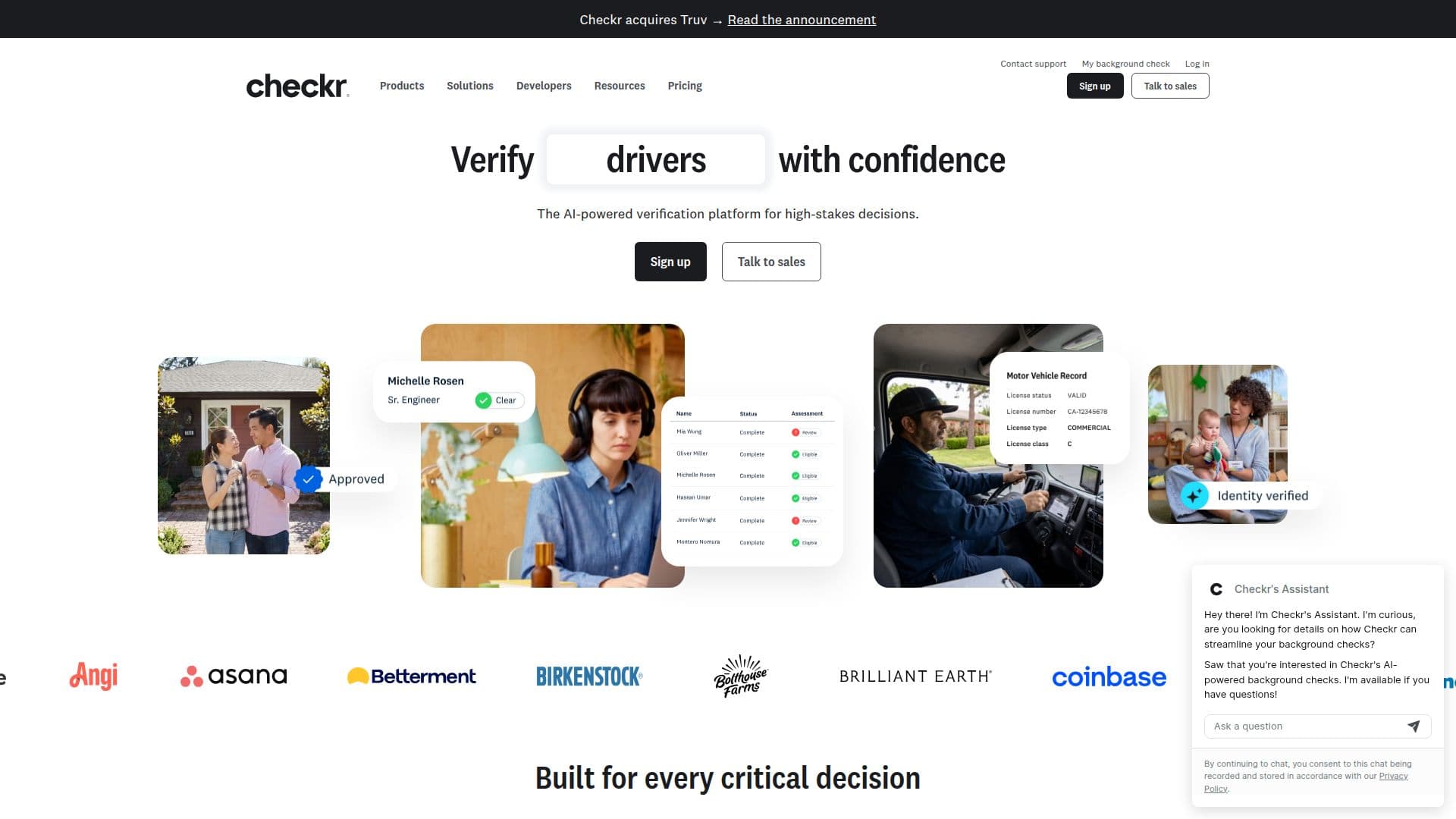 Checkr: Hintergrundprüfungen & Verifizierung screenshot