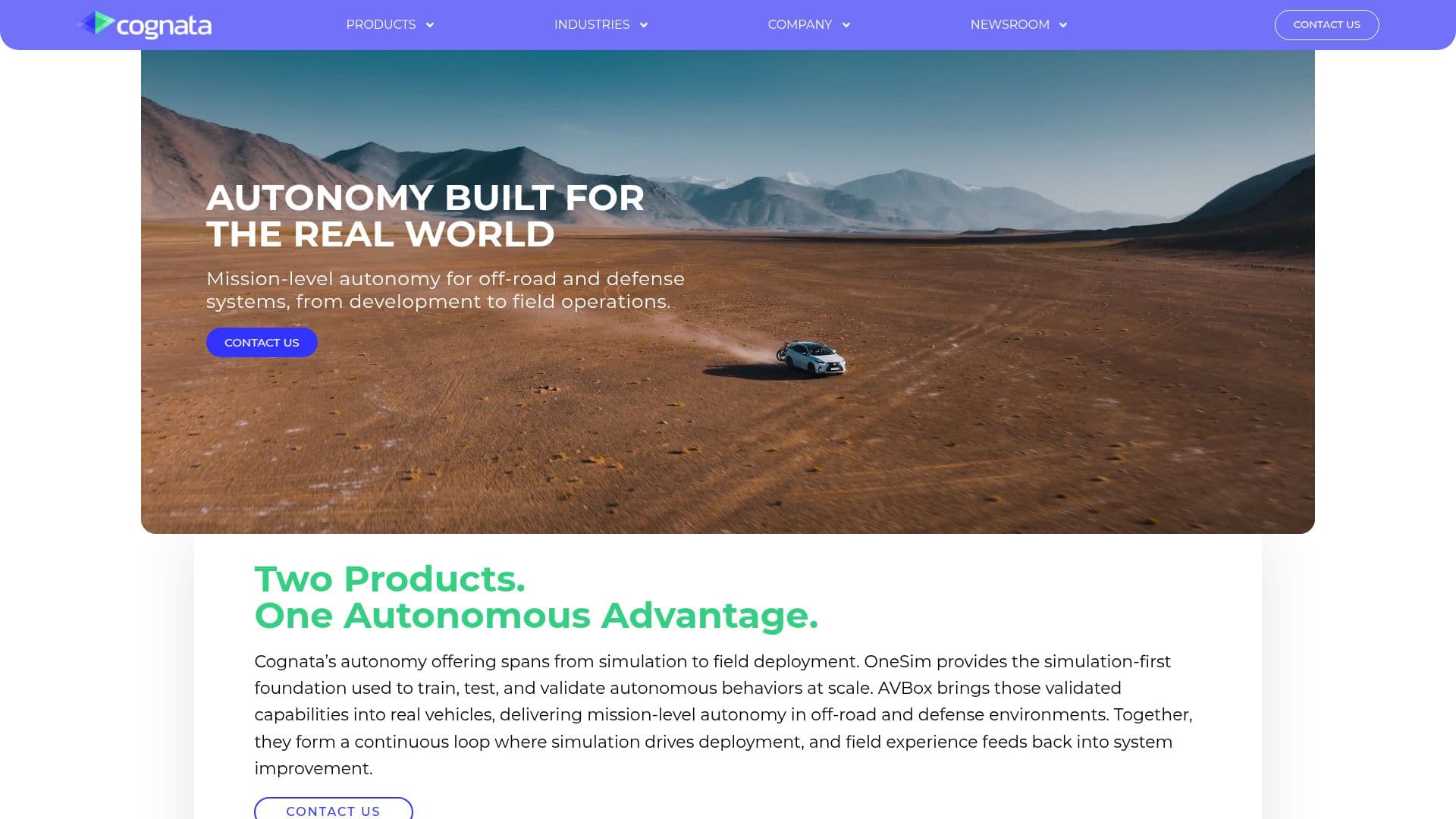 Cognata Autonomy Platform screenshot