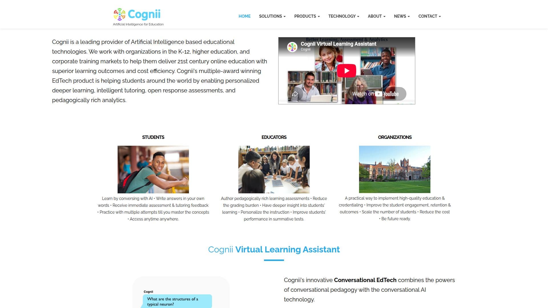 Cognii - KI für Bildung screenshot