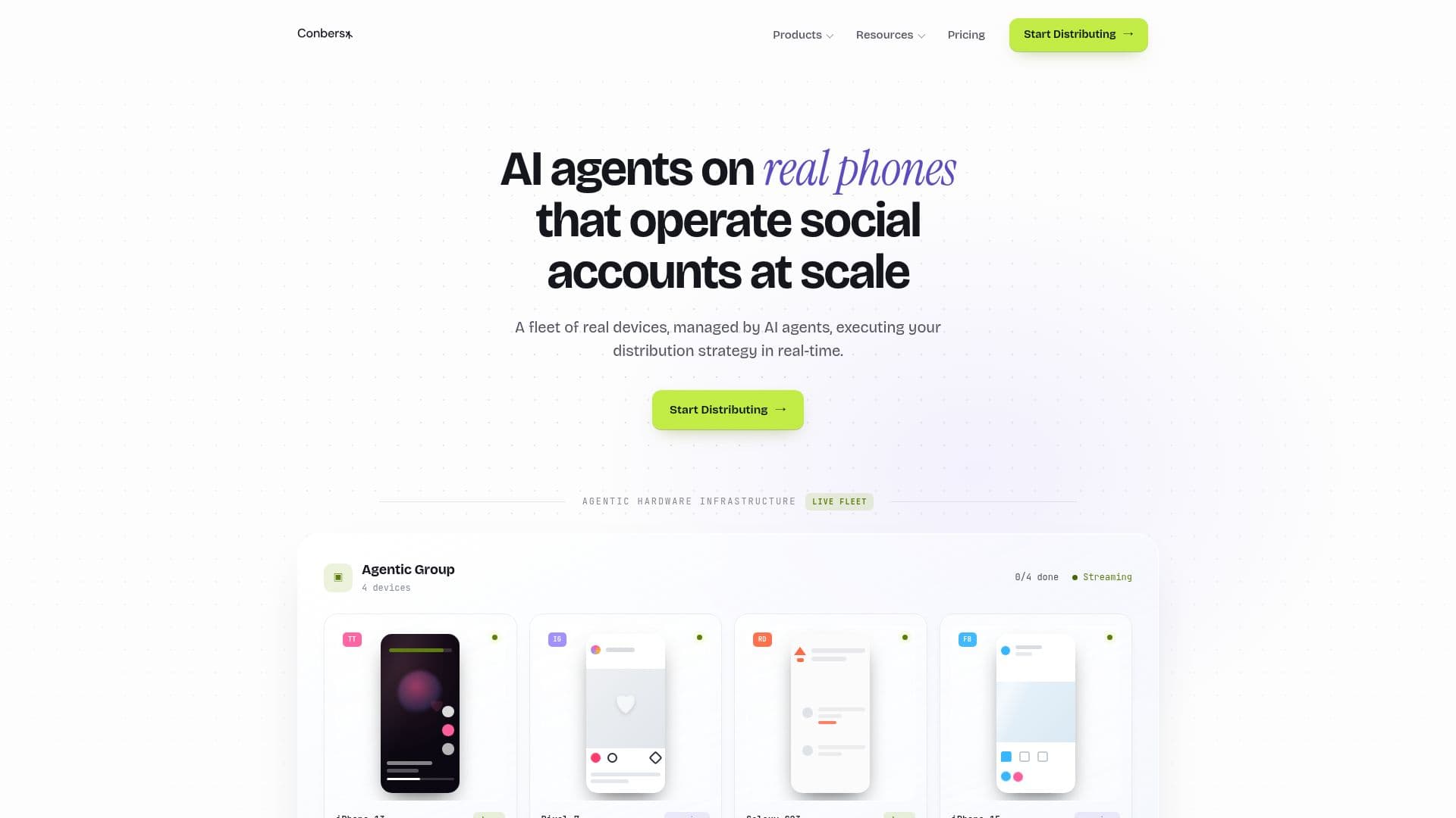 Conbersa - Social Media Infrastructure screenshot