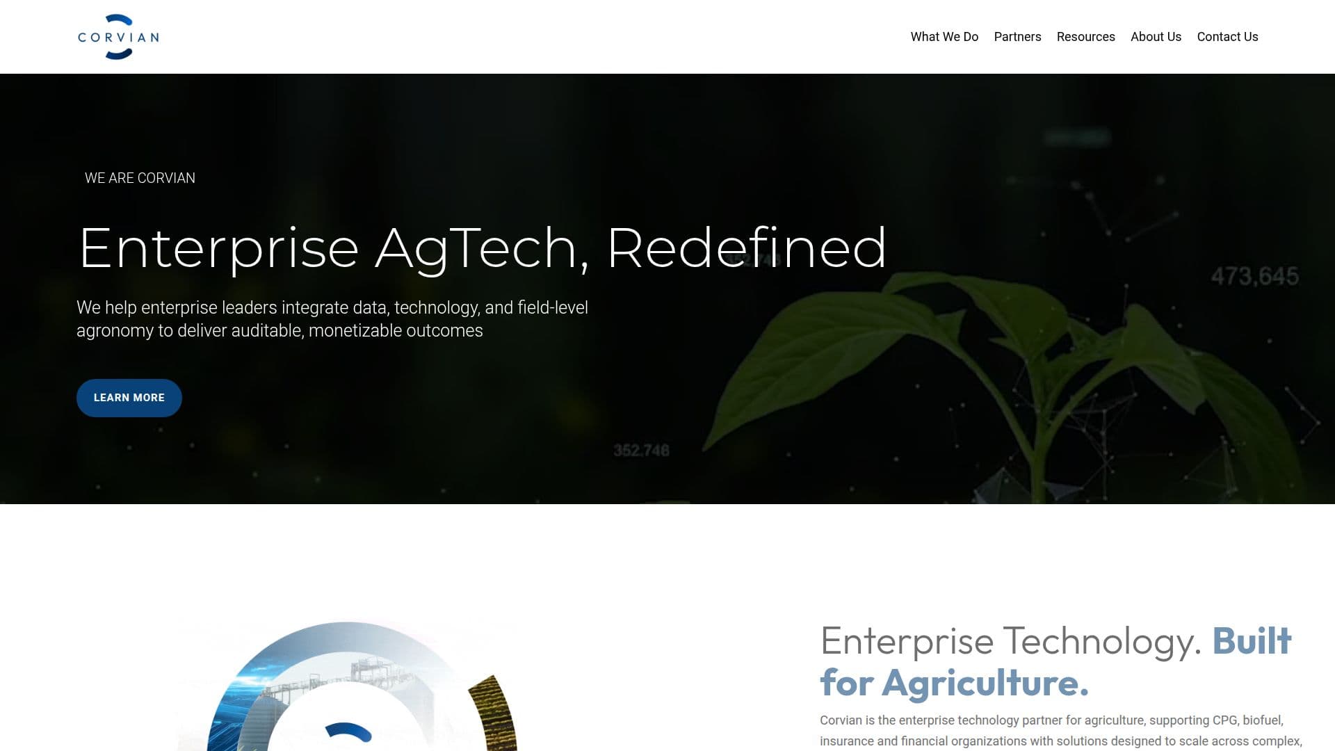 Corvian Enterprise Technology screenshot