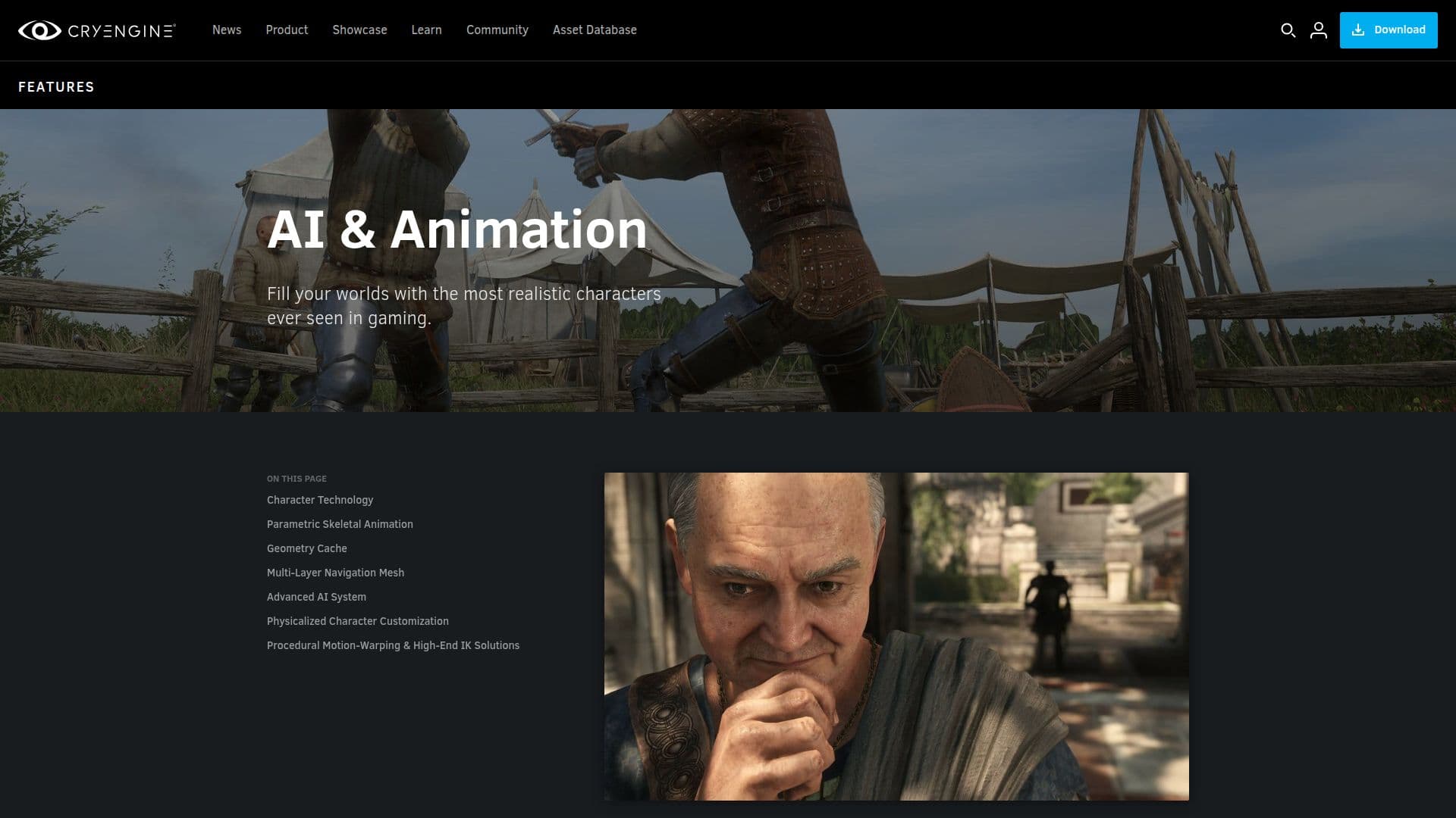 CryEngine AI & Animation screenshot