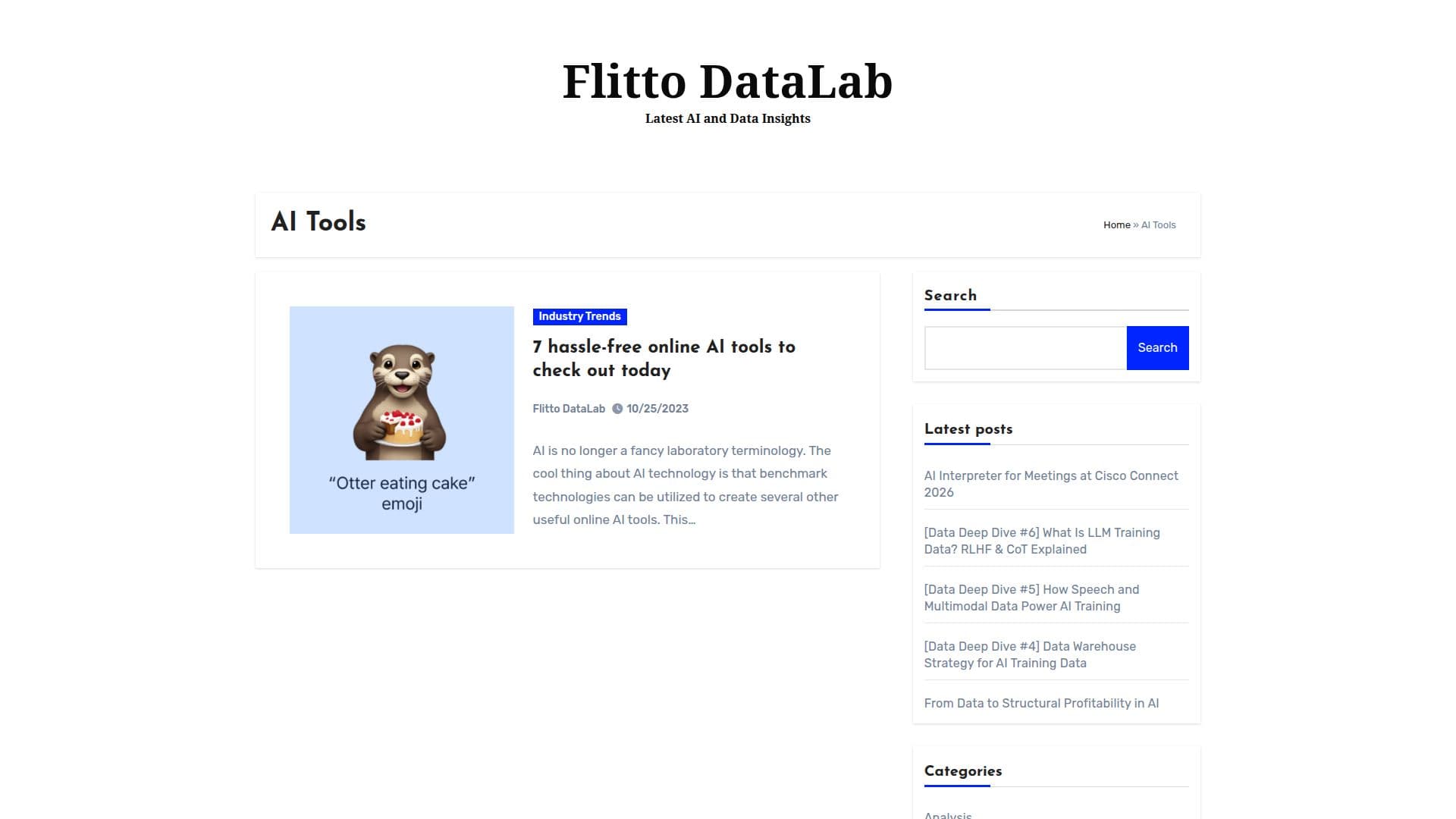 DataLab - KI-Datenlösungen screenshot