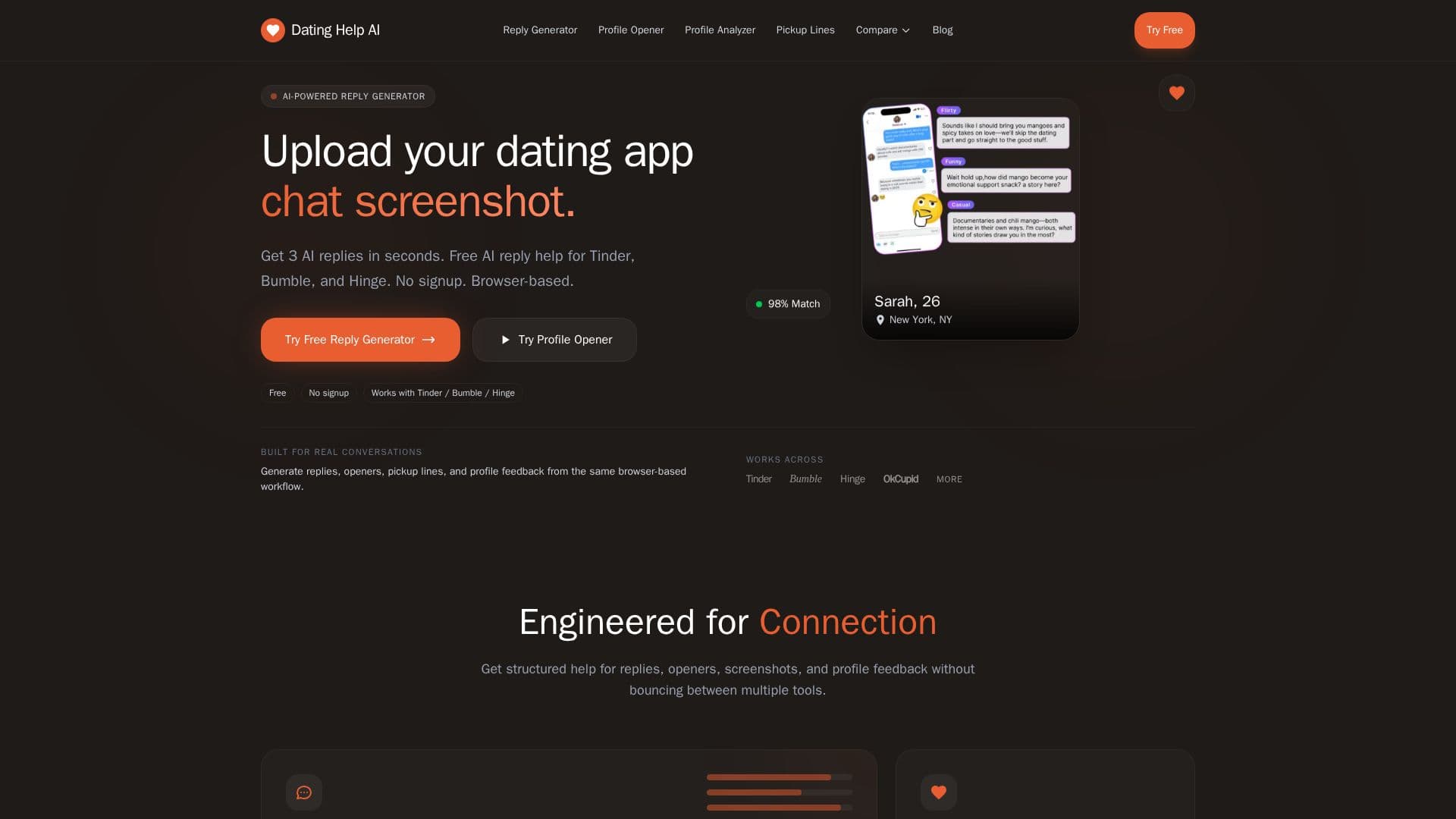 Dating Hilfe KI screenshot