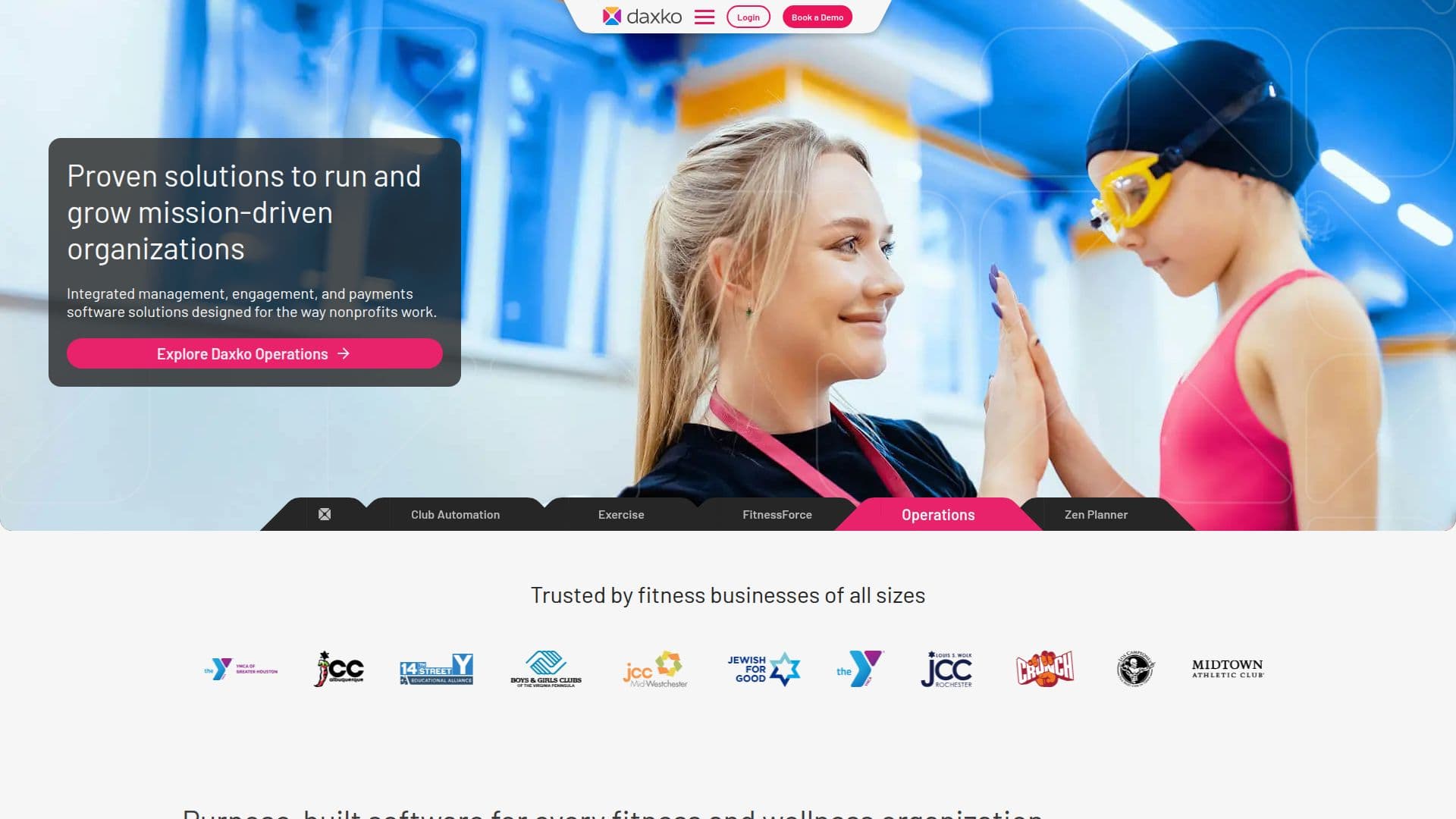 Solutions Daxko pour les organisations à but non lucratif screenshot
