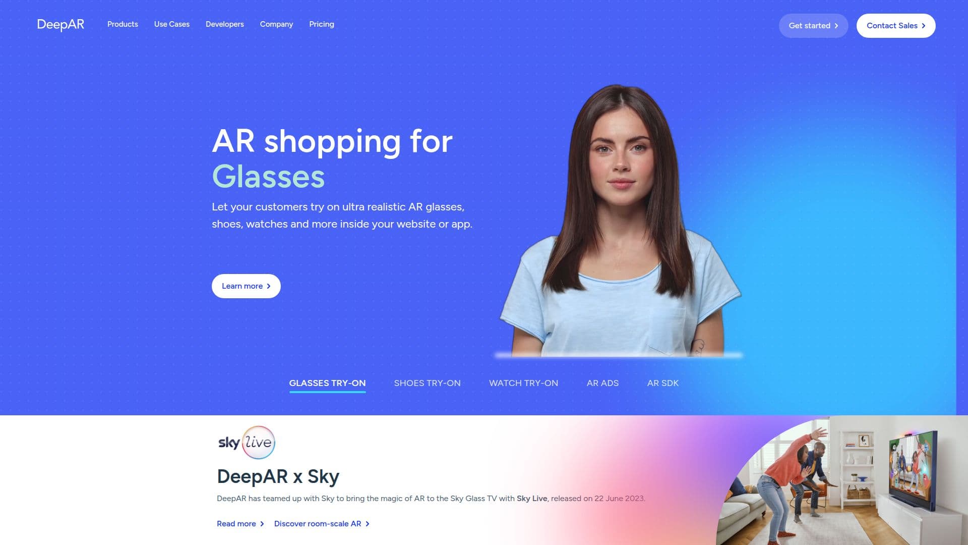 DeepAR: مجموعة أدوات الواقع المعزز للتطبيقات والمواقع screenshot