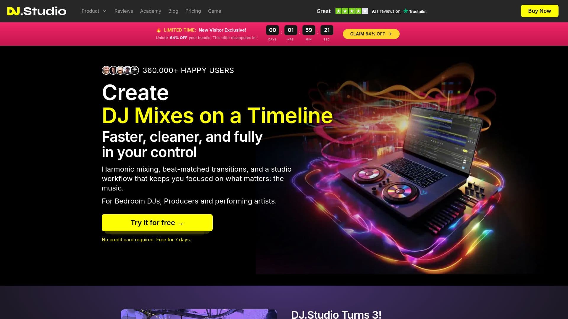 DJ.Studio screenshot