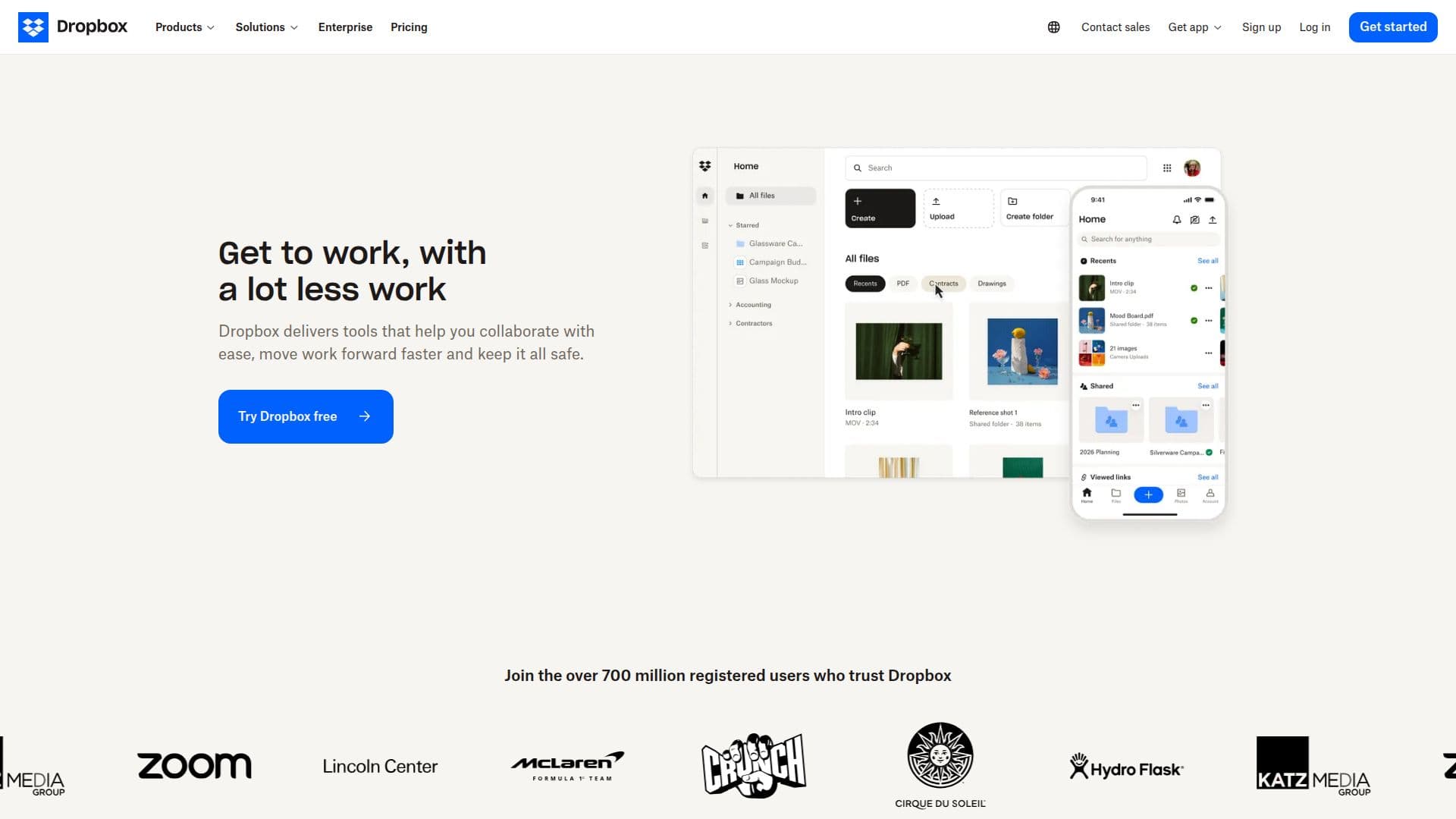 Dropbox: Armazenamento em Nuvem Seguro screenshot