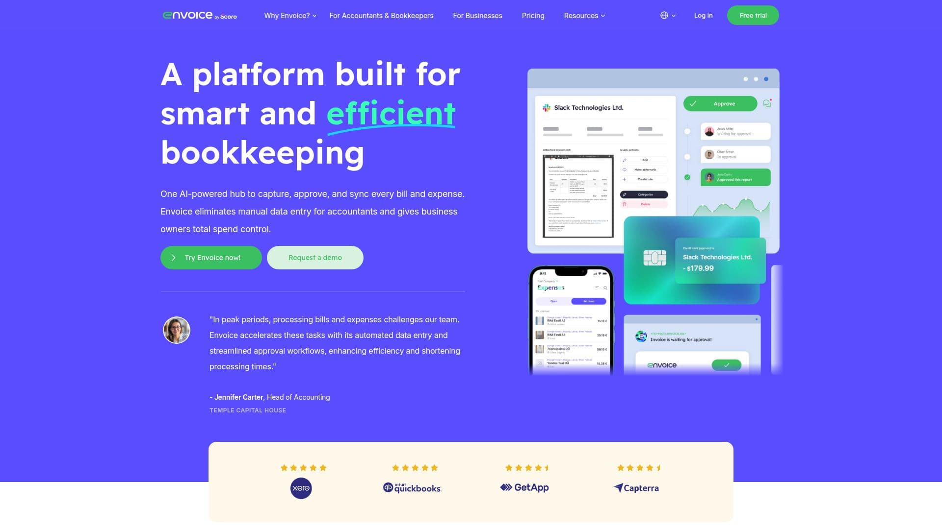 Envoice - Plataforma de Contabilidade com IA screenshot
