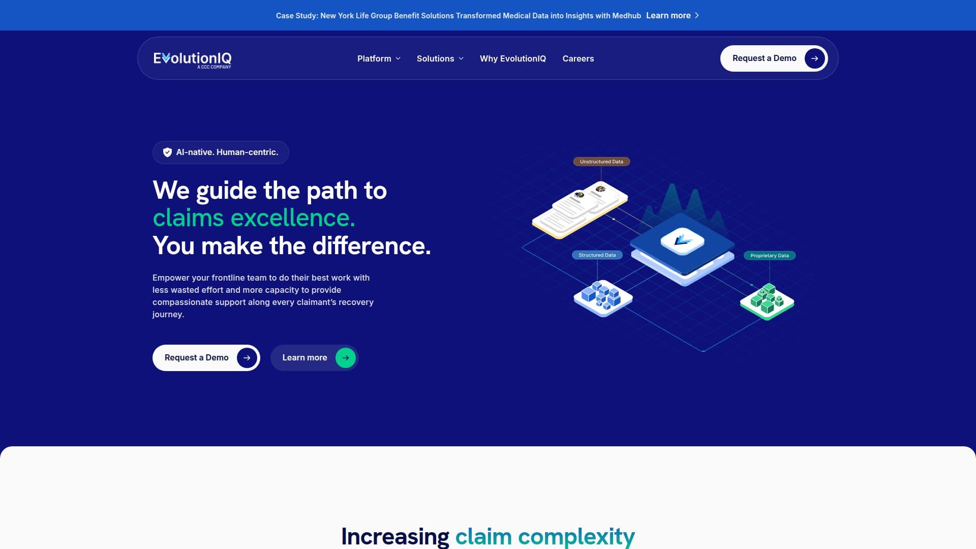 EvolutionIQ screenshot