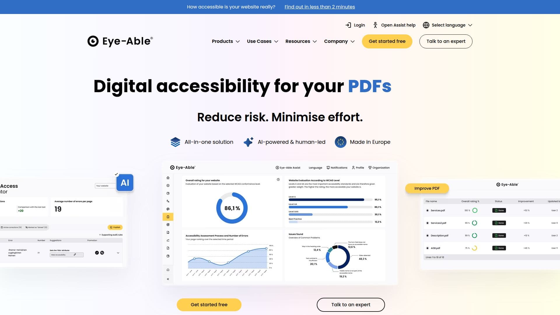Платформа доступности Eye-Able screenshot
