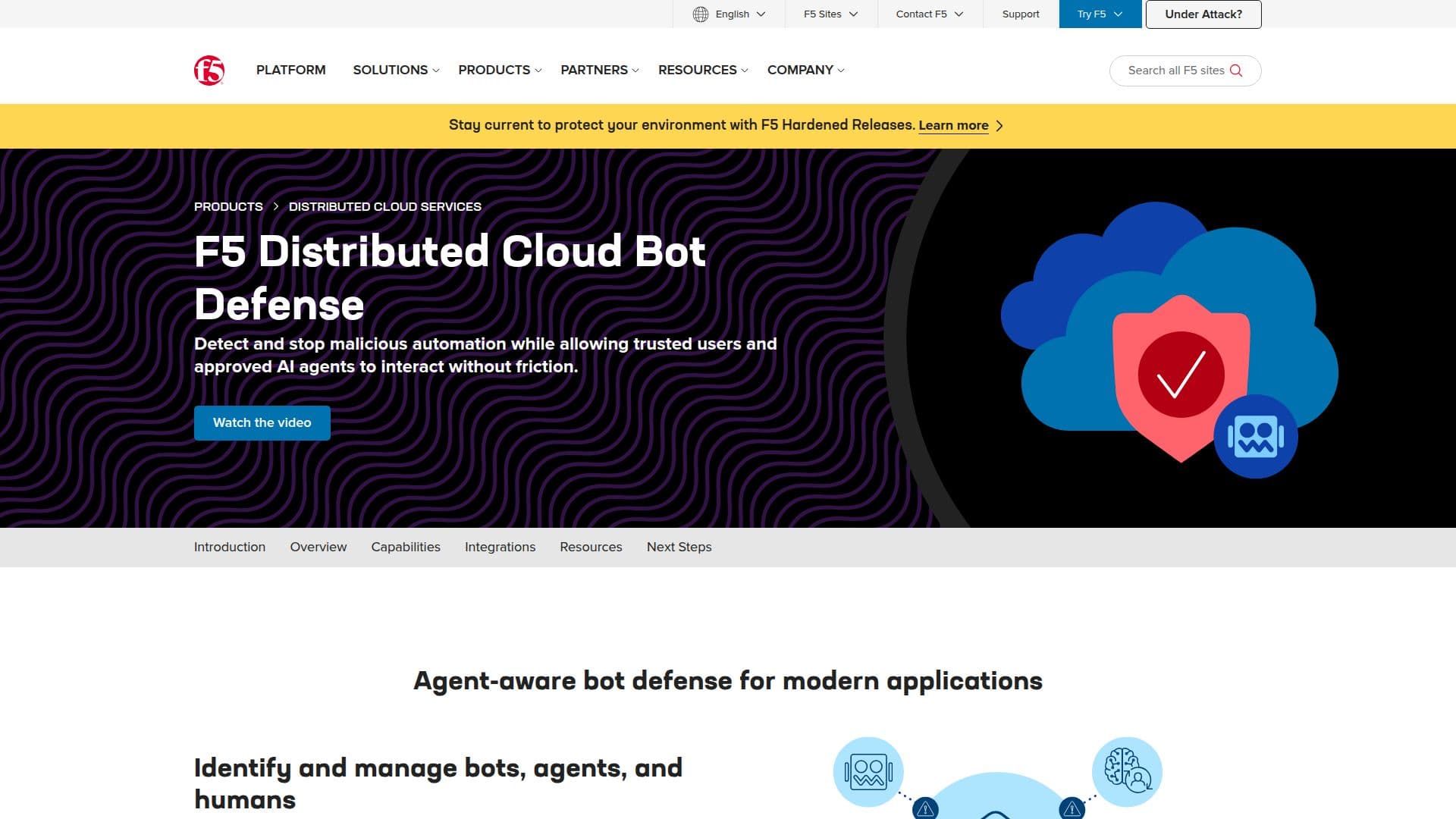 F5 Distributed Cloud Bot Defense screenshot