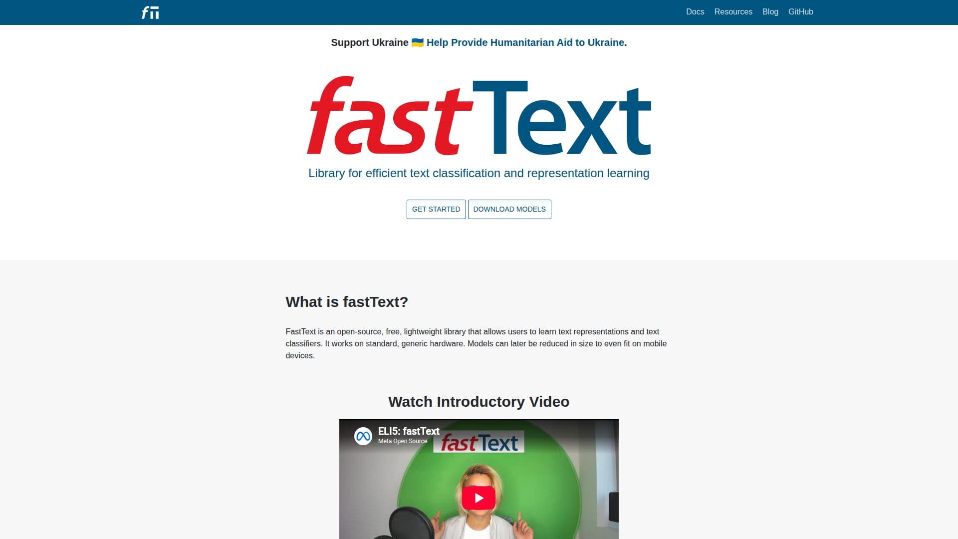 fastText库 screenshot