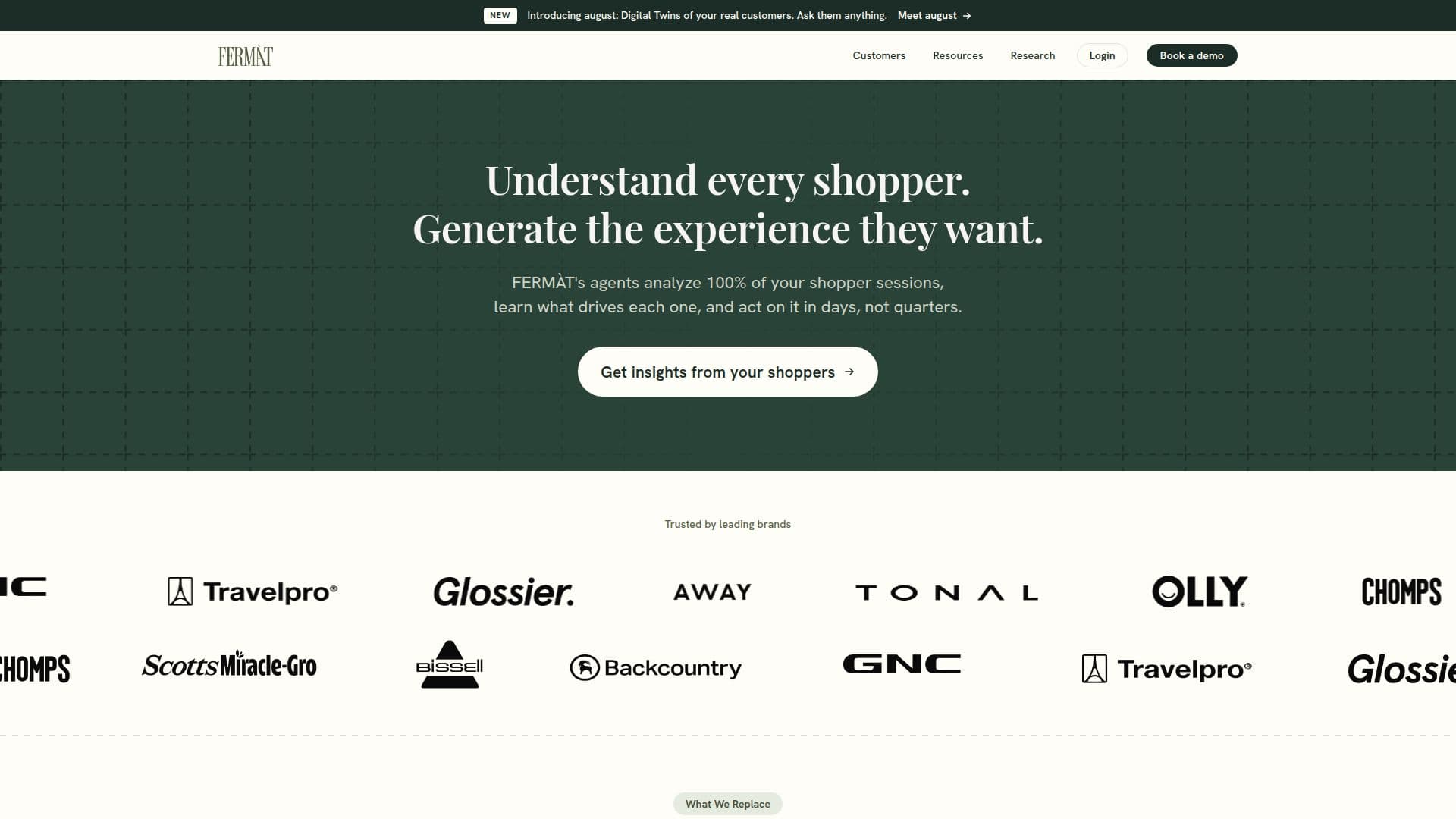 FERMÀT AI Commerce Platform screenshot