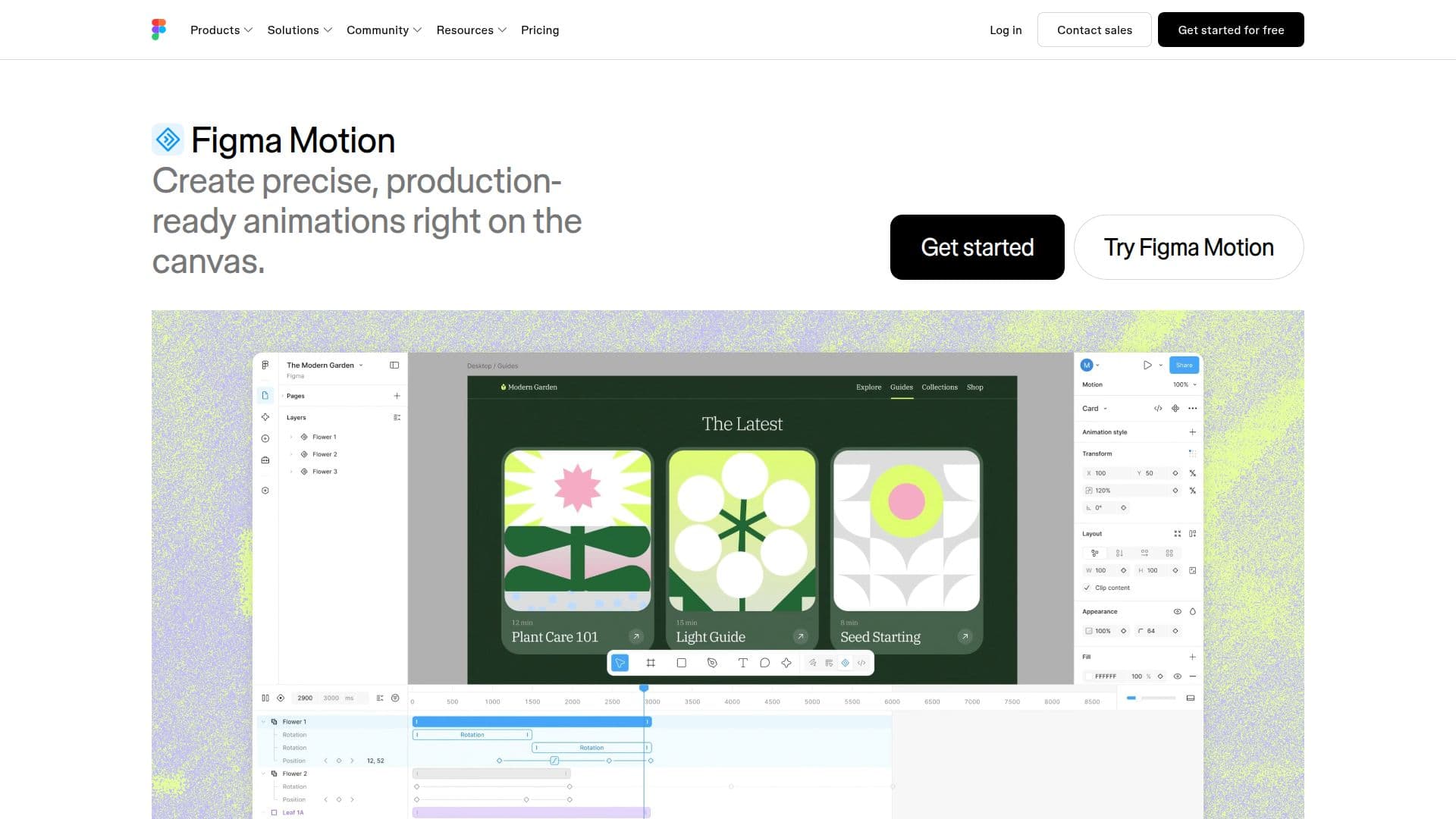 Figma Motion: أداة الرسوم المتحركة screenshot