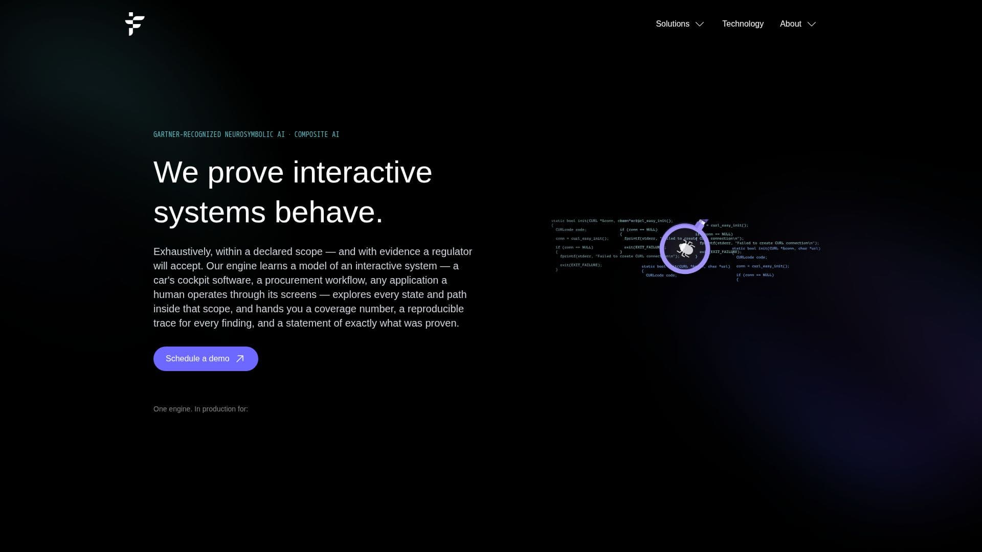Filuta AI — Interactive System Verification screenshot