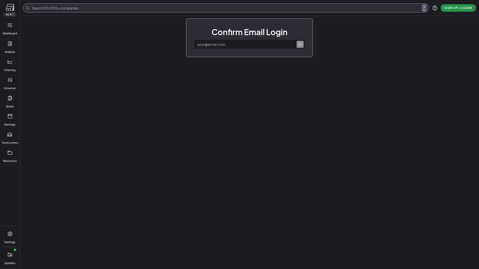 FinChat.io screenshot