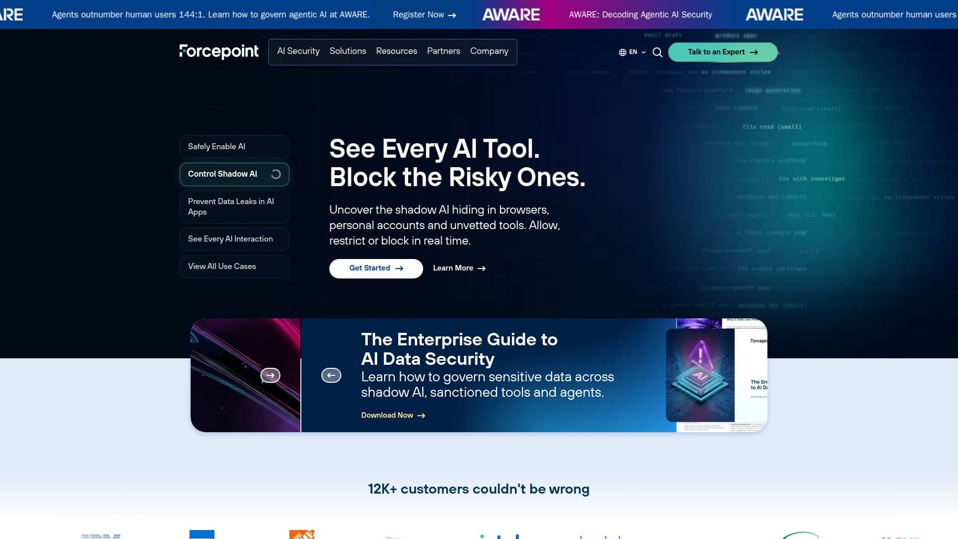 Forcepoint DLP screenshot